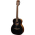 LAG BlueWave 2 Nylon Black Travel Electro Acoustic Guitar