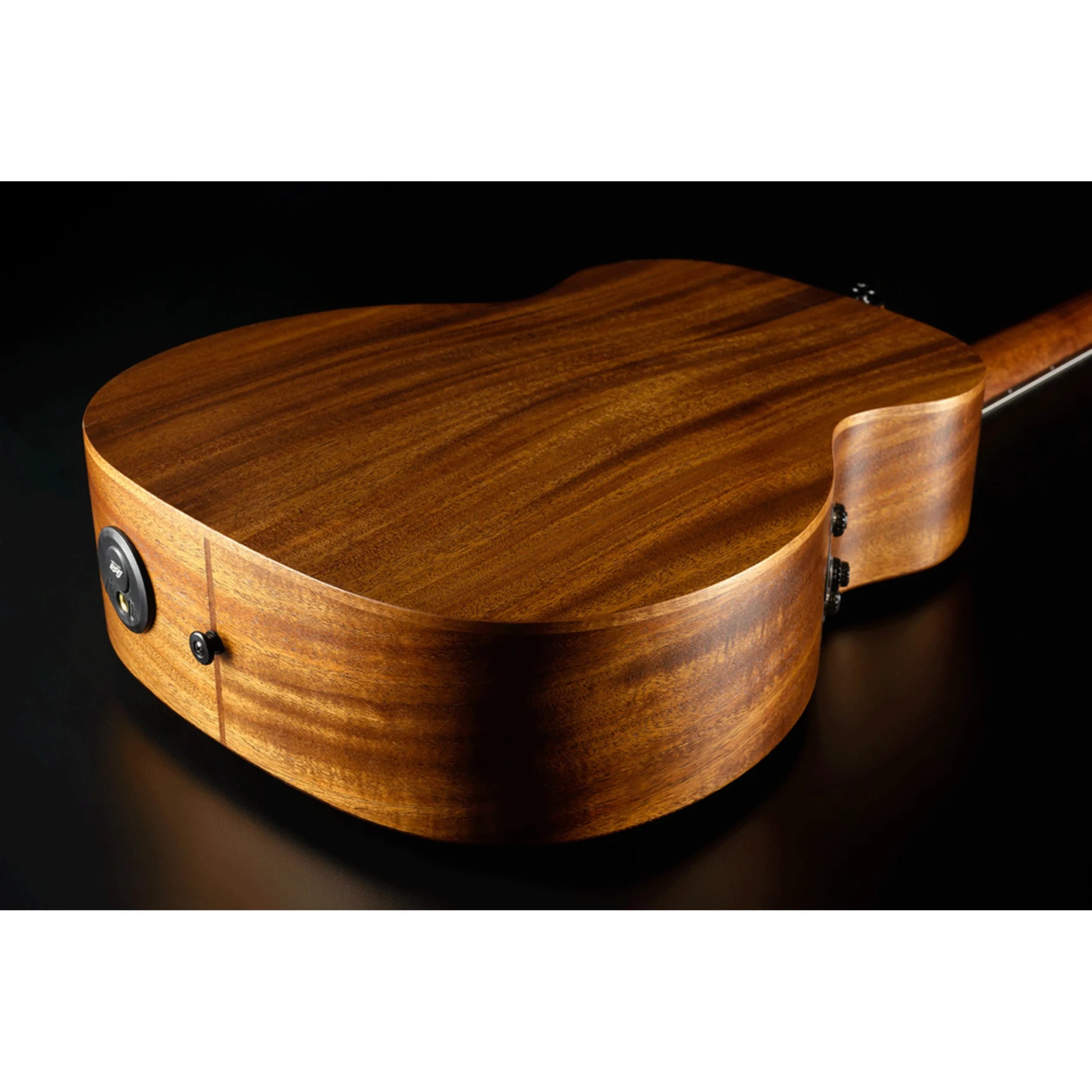 LAG Bluewave 2 Nylon Brown Travel Electro Acoustic Guitar