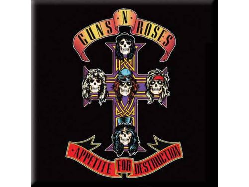 Guns n' Roses Fridge Magnet: Appetite