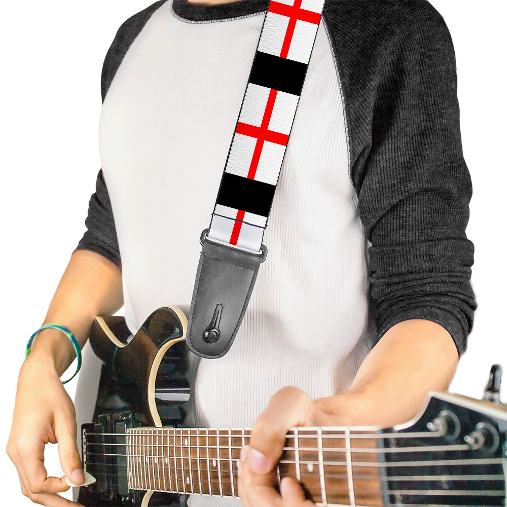 Buckle Down England Flag Guitar Strap