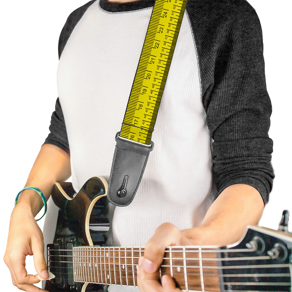 Buckle Down Tape Measure Guitar Strap