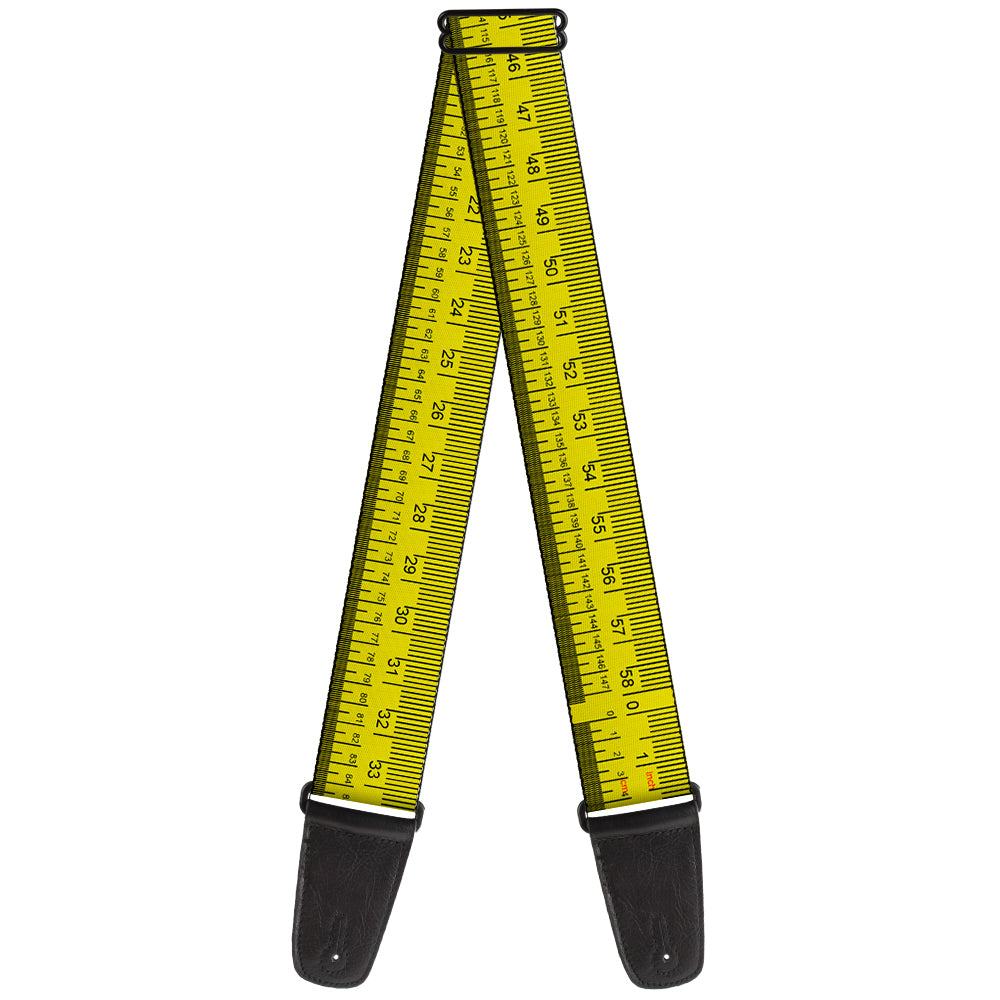 Buckle Down Tape Measure Guitar Strap