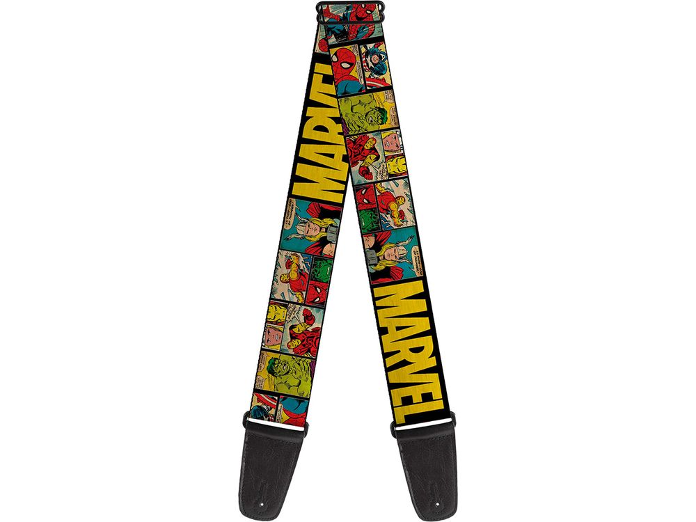 Buckle Down Marvel Comic Book Guitar Strap