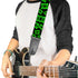 Buckle Down Green Lantern Logo Guitar Strap