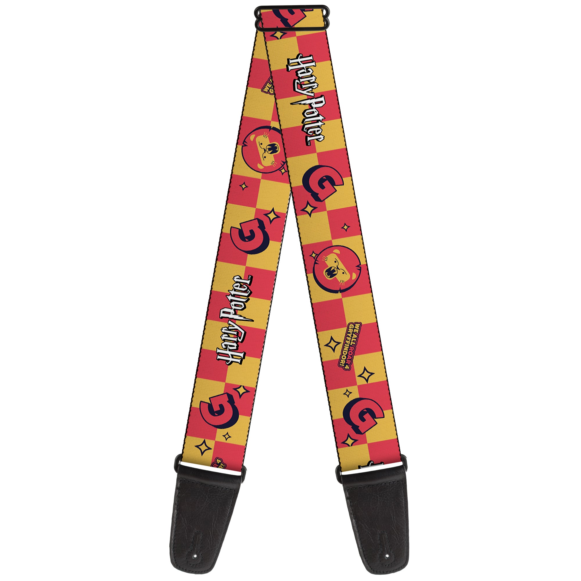 Buckle Down Harry Potter Gryffindor Guitar Strap