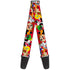 Buckle Down Looney Tunes Character Faces Guitar Strap