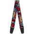 Buckle Down The Amazing Spiderman Action Guitar Strap