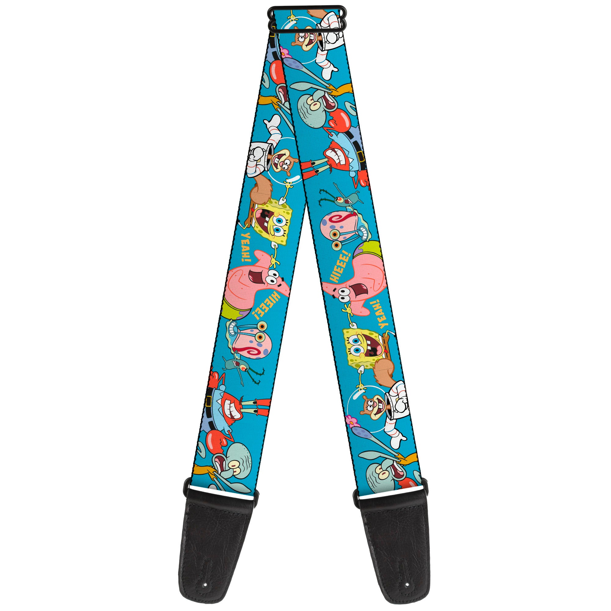 Buckle Down SpongeBob and Five Friends Guitar Strap
