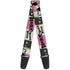 Buckle Down Beetlejuice and Sandworm Stripe Guitar Strap