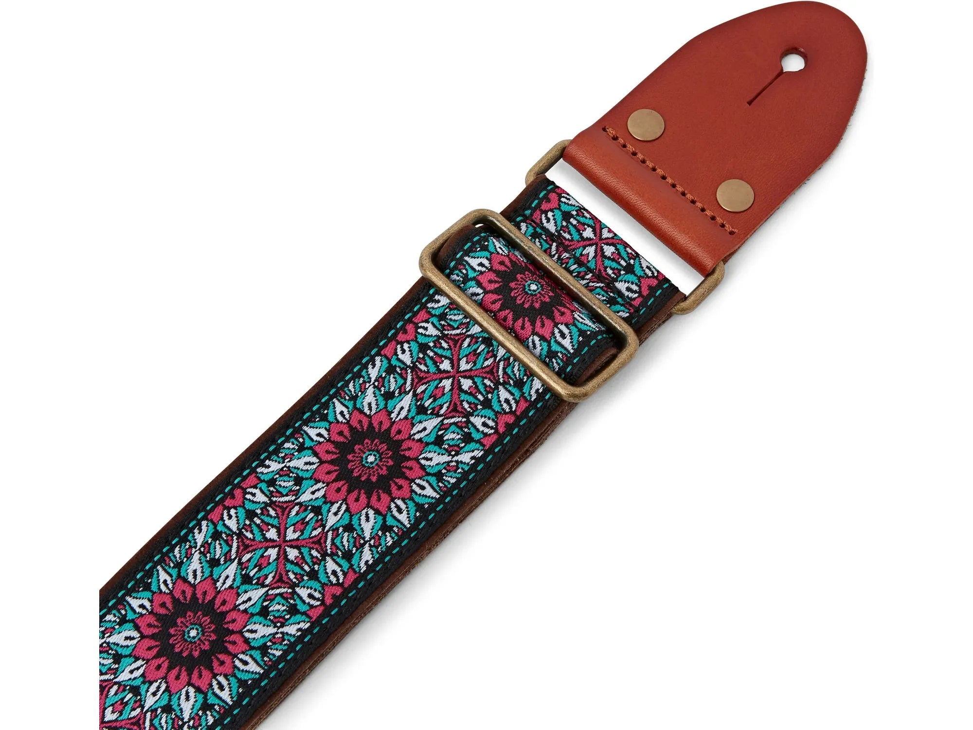 ISUZI GT-55 Suede Pattern Guitar Strap