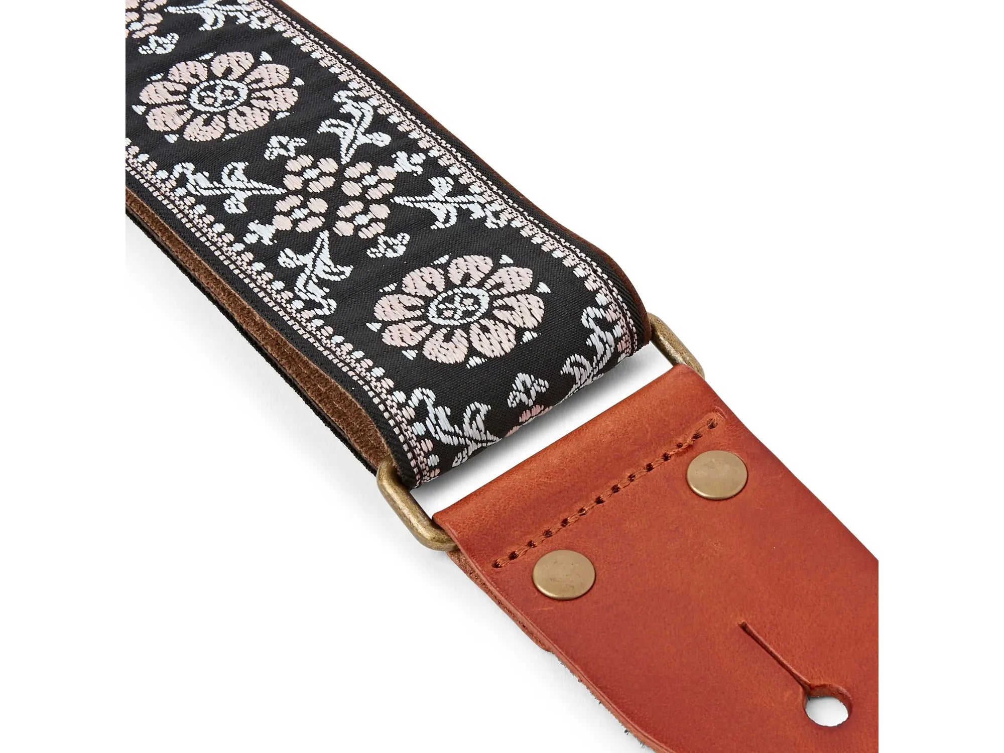 Isuzi GT-56 Suede Pattern Guitar Strap