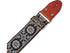 Isuzi GT-56 Suede Pattern Guitar Strap