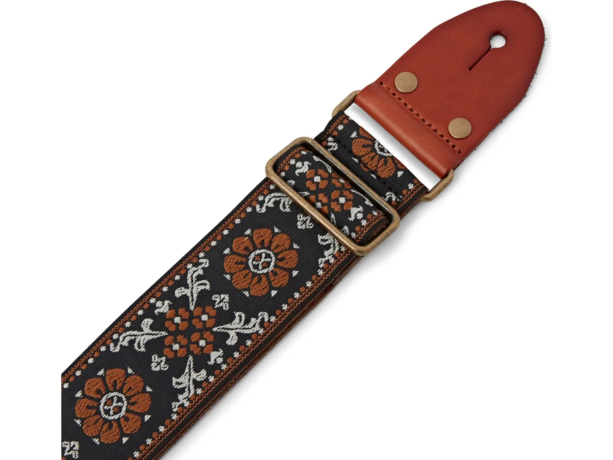 ISUZI GT-57 Suede Pattern Guitar Strap