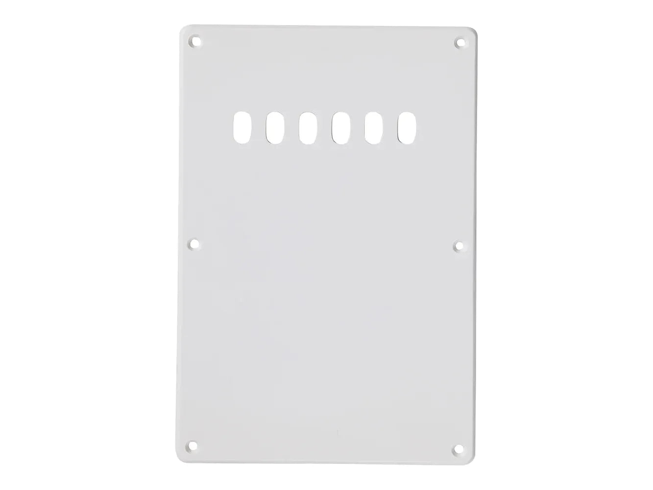 Guitar Tech Backplate Cover ~ White