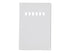 Guitar Tech Backplate Cover ~ White