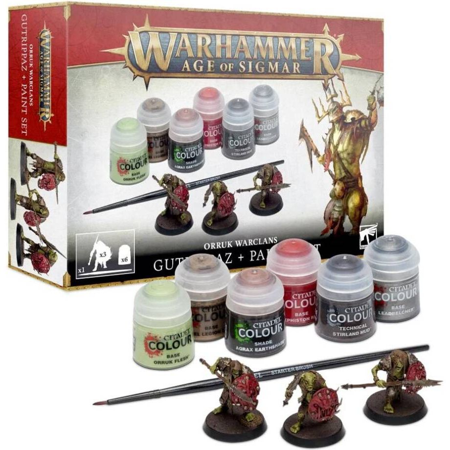 Games Workshop 60-09 Warhammer Age Of Sigmar Paint Set