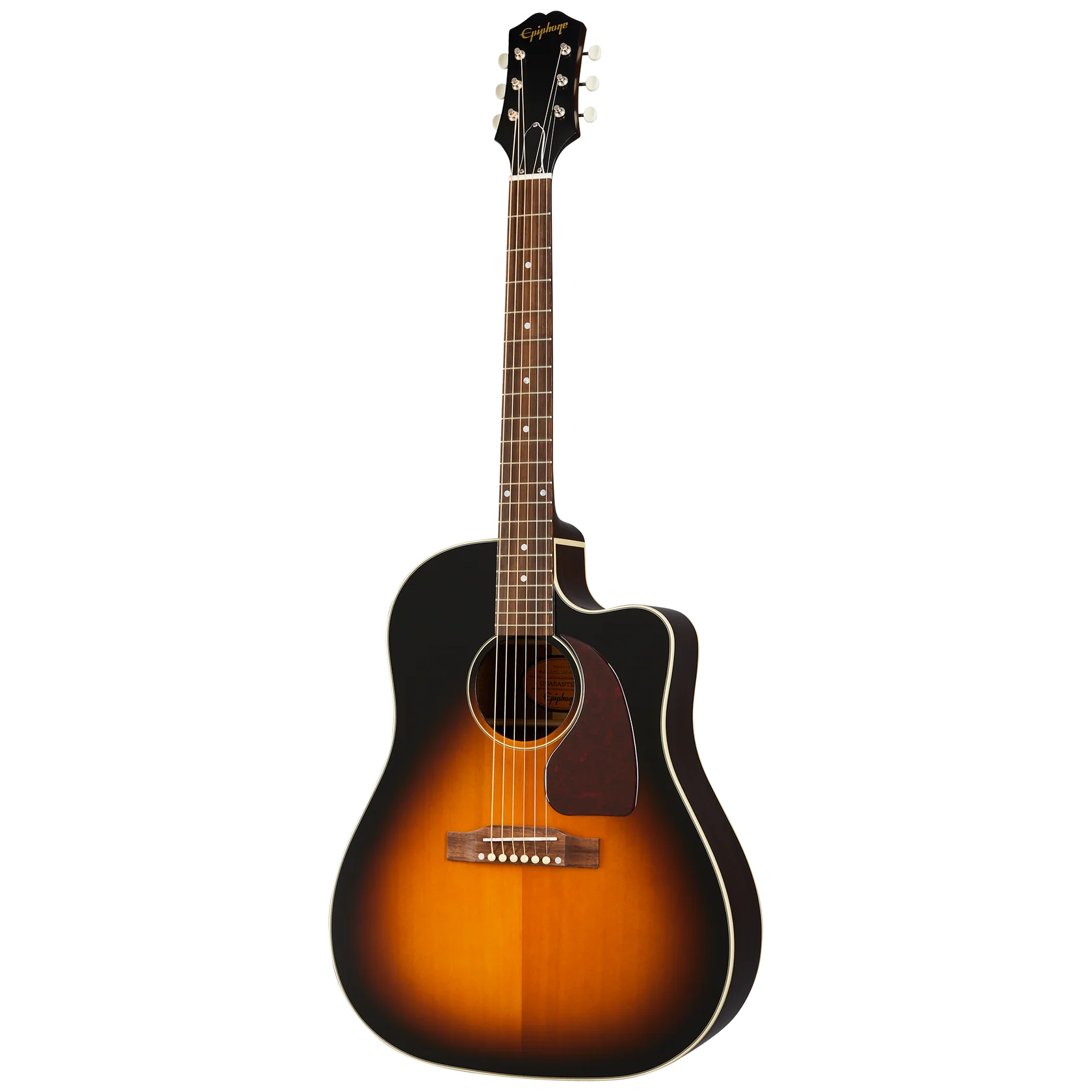 Epiphone J-45 EC, Aged Vintage Sunburst Gloss