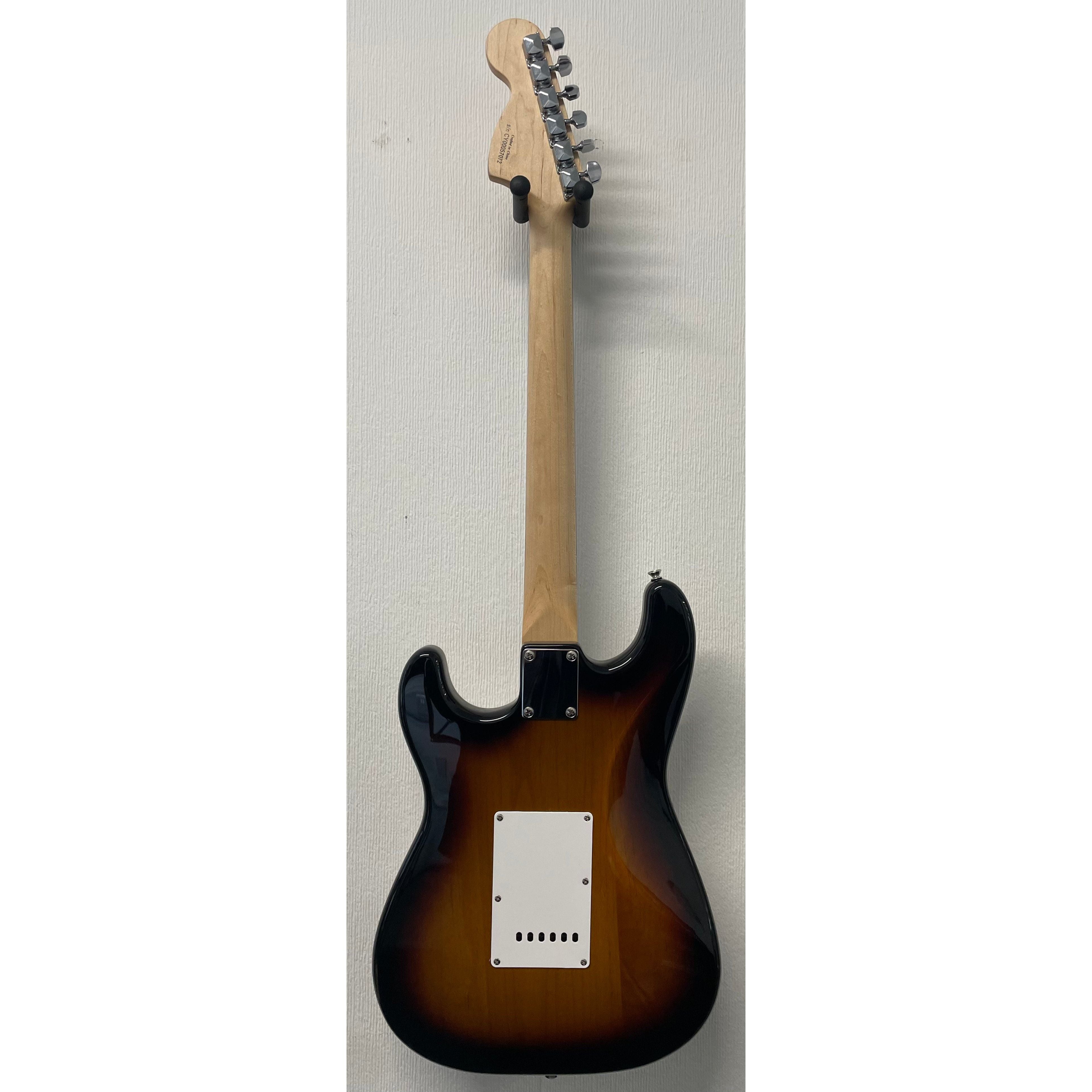 Squier Affinity Stratocaster Electric Guitar in 3 Tone Sunburst with Original Gigbag Pre-Owned