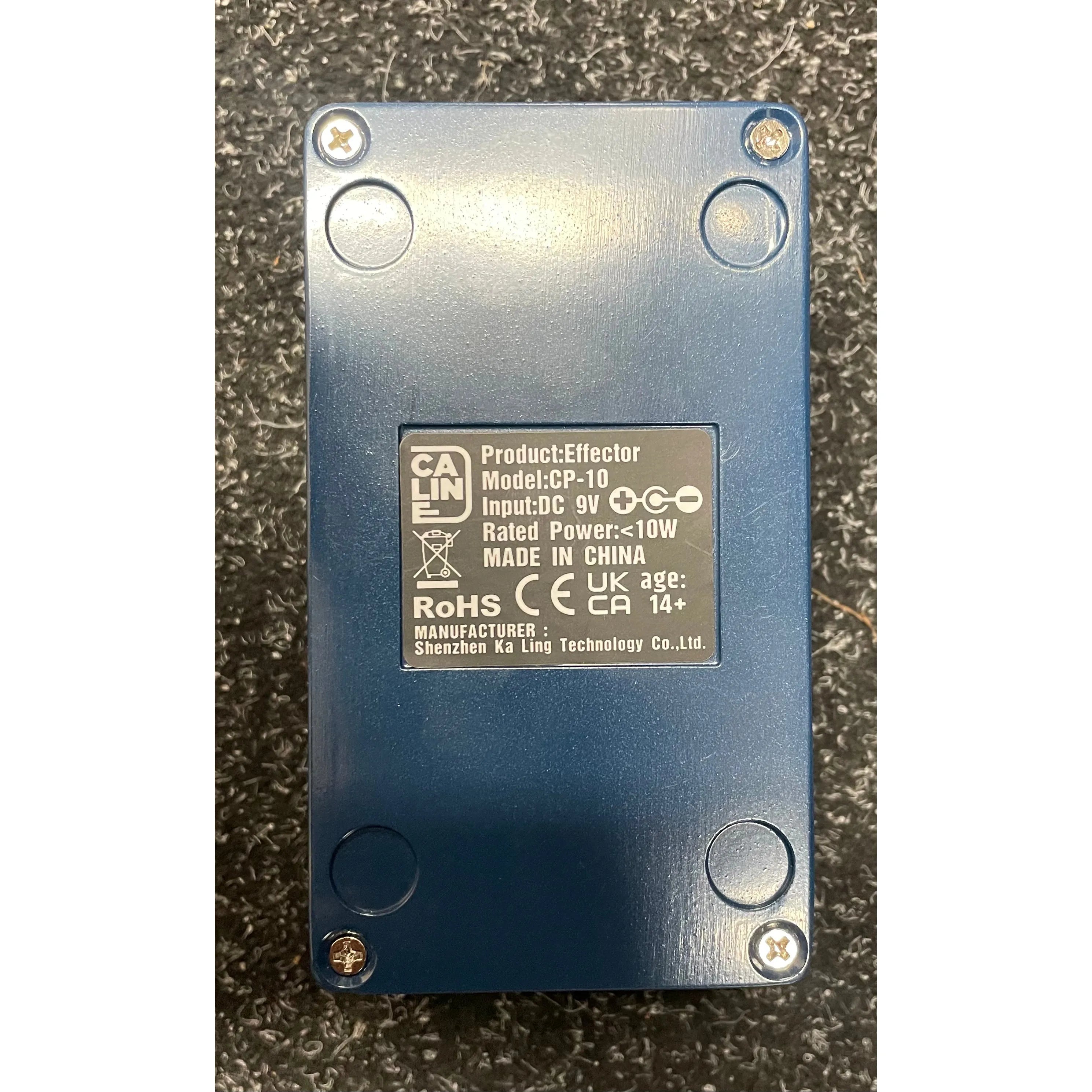 Caline CP-507 MARINA Reverb Modulation Multi Effect Guitar Pedal Pre-Owned