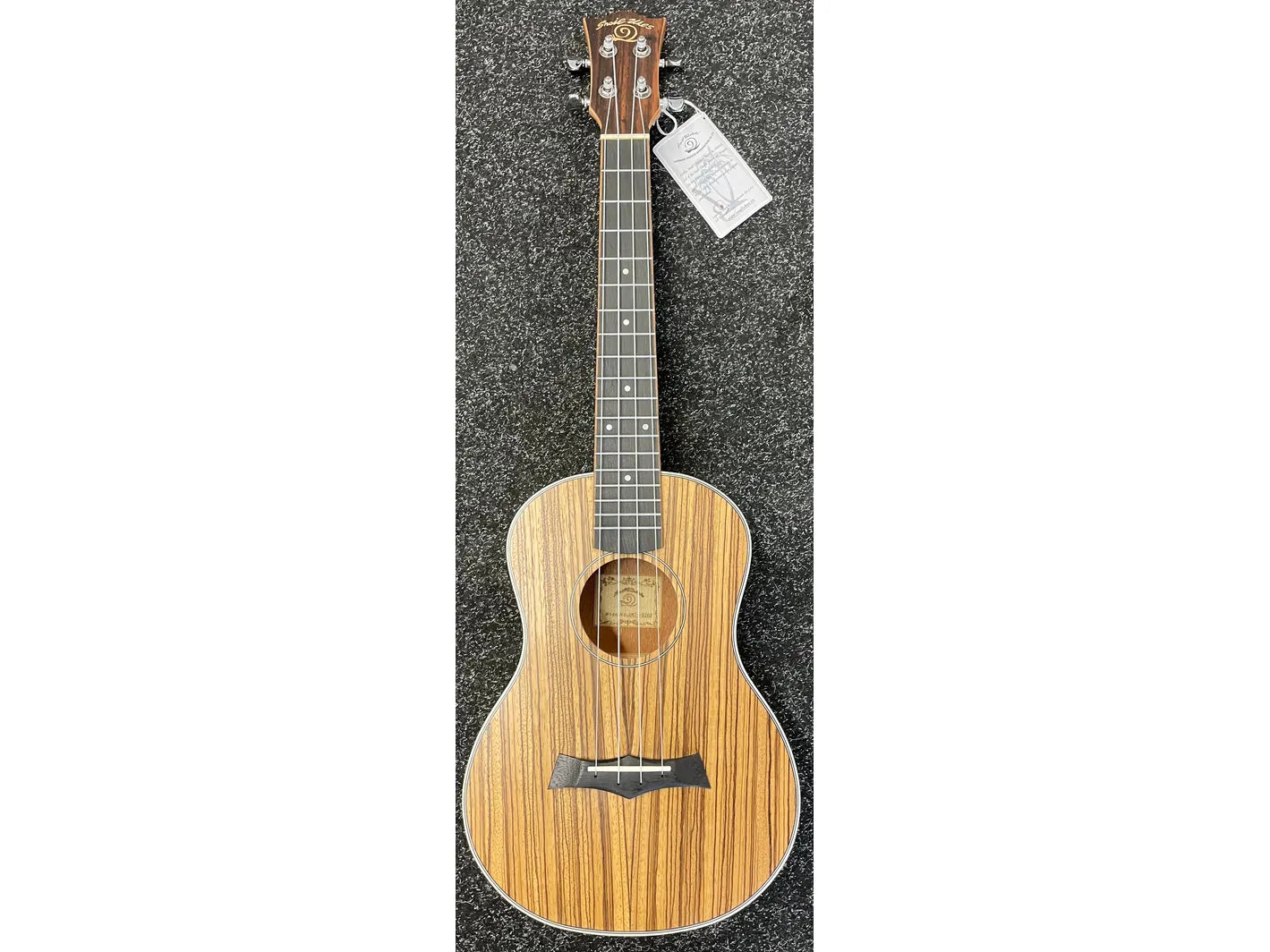 Snail Tenor Ukulele Zebrawood UKT-528E