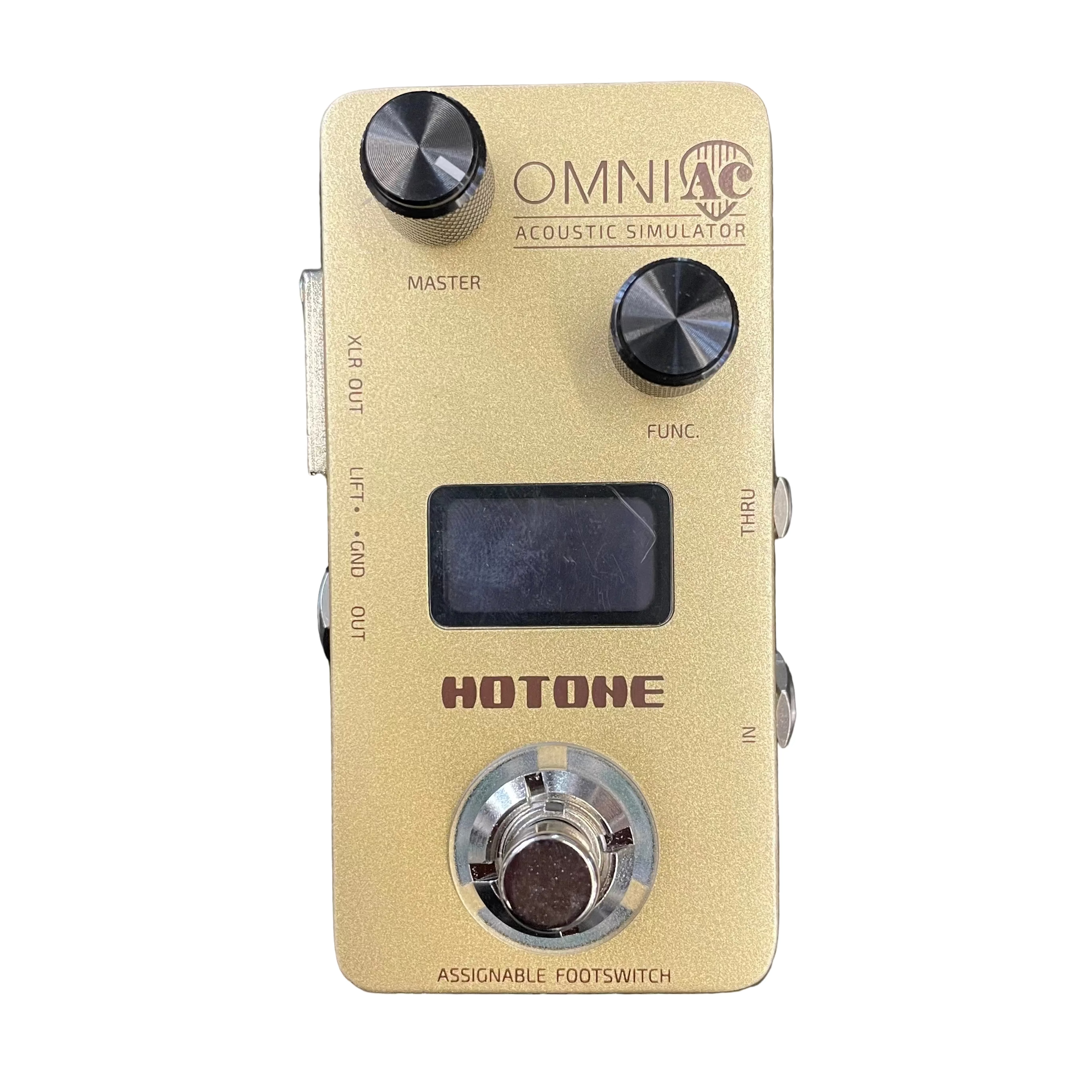 Hotone Omni AC Acoustic Simulator Pedal for Electric Guitar Pre-Owned