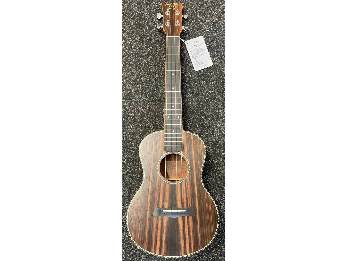 Snail Tenor Ukulele Ebony UKT-E598