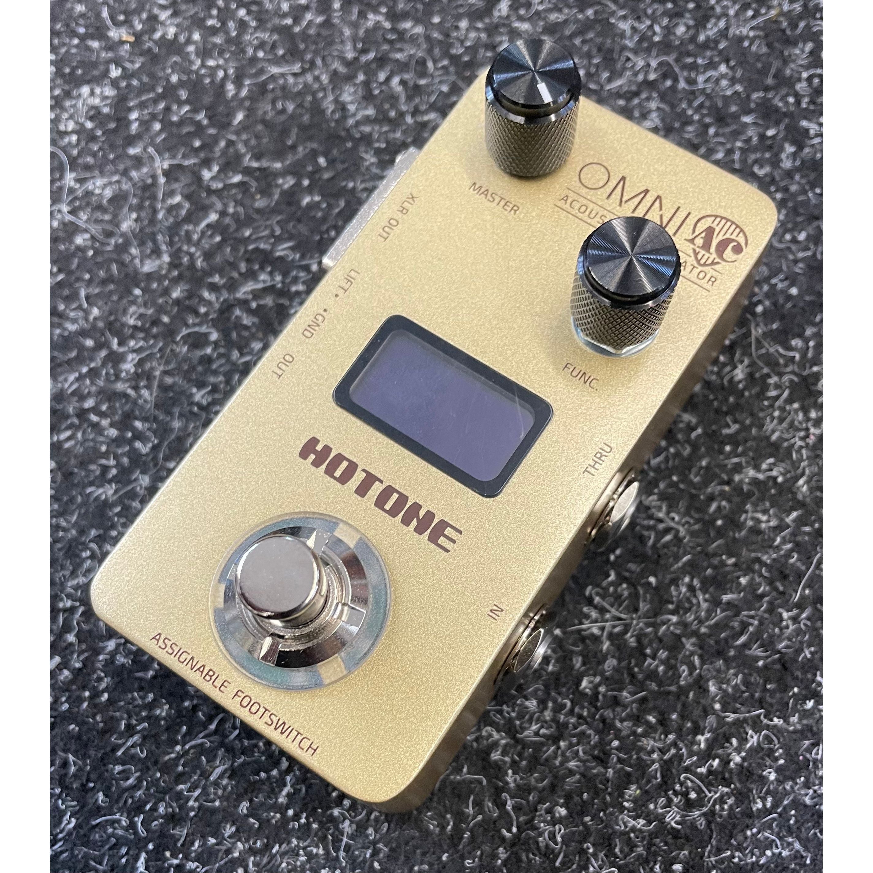 Hotone Omni AC Acoustic Simulator Pedal for Electric Guitar Pre-Owned