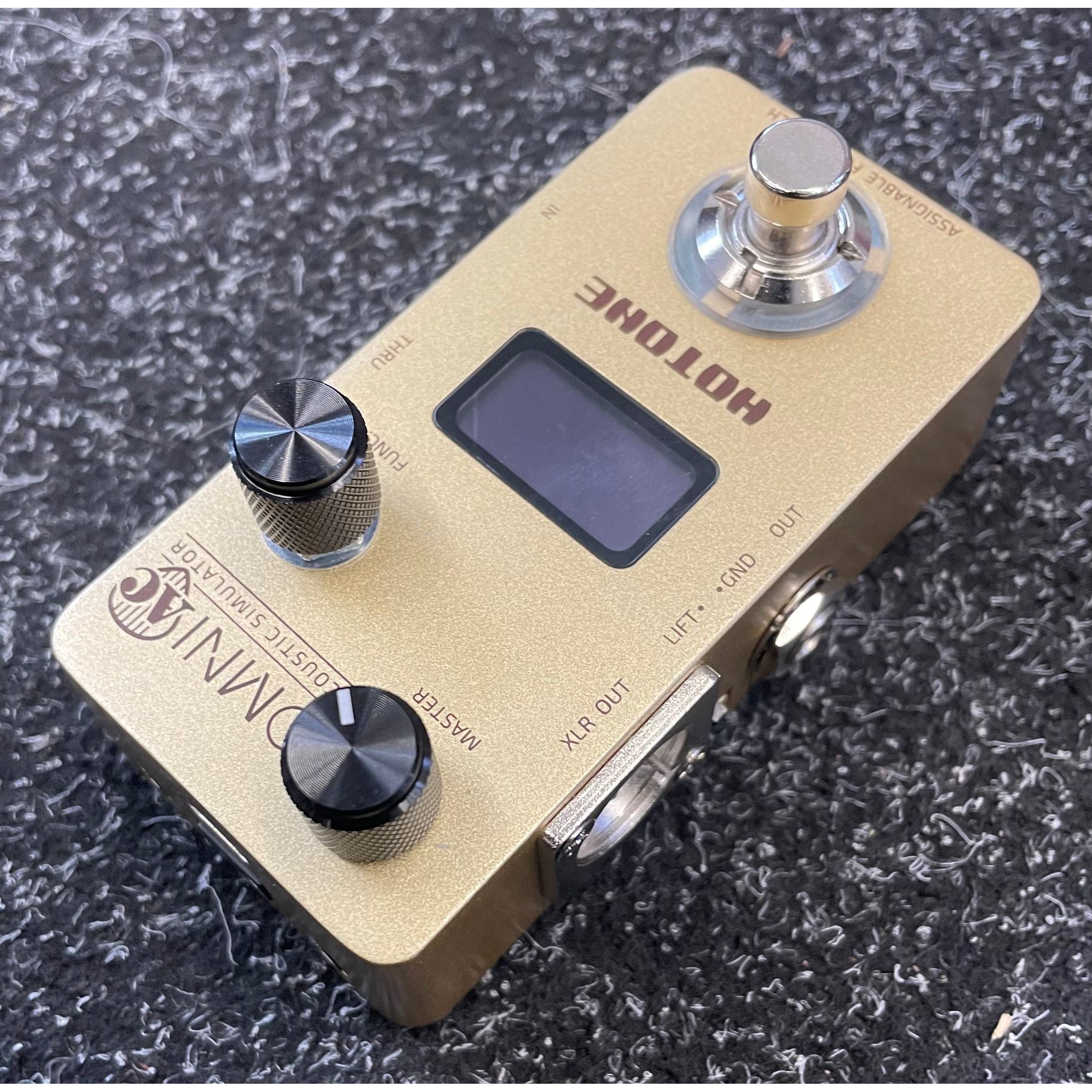Hotone Omni AC Acoustic Simulator Pedal for Electric Guitar Pre-Owned