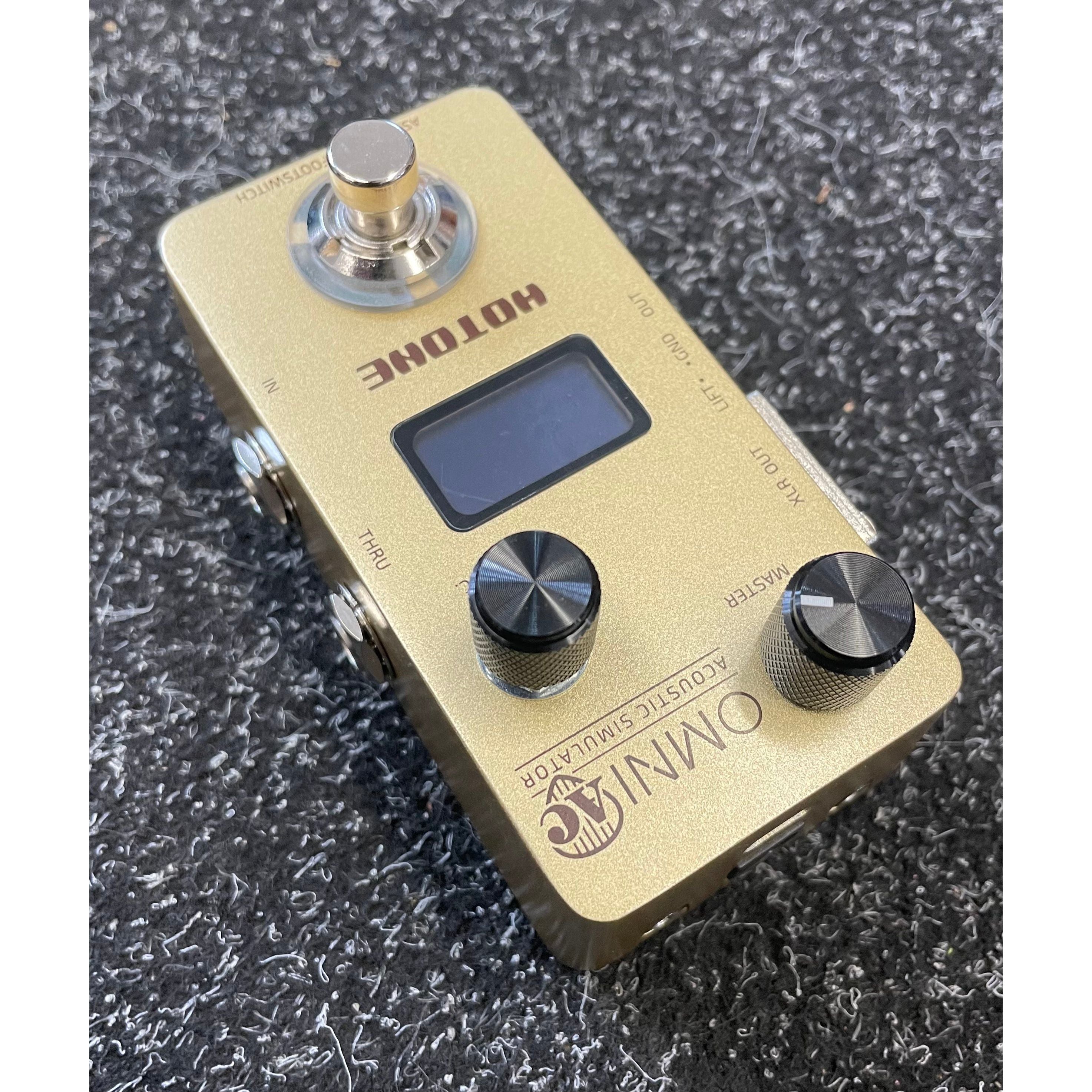 Hotone Omni AC Acoustic Simulator Pedal for Electric Guitar Pre-Owned