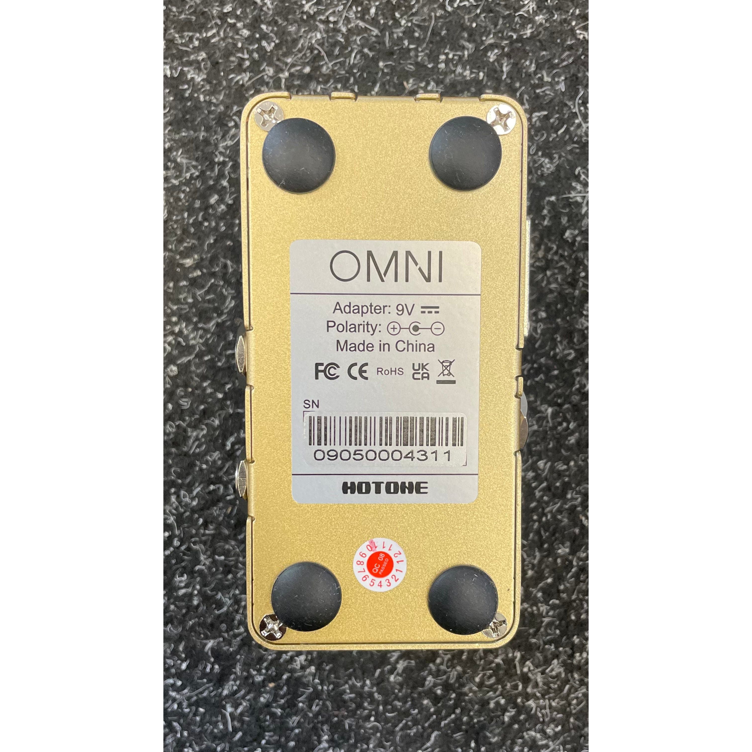 Hotone Omni AC Acoustic Simulator Pedal for Electric Guitar Pre-Owned