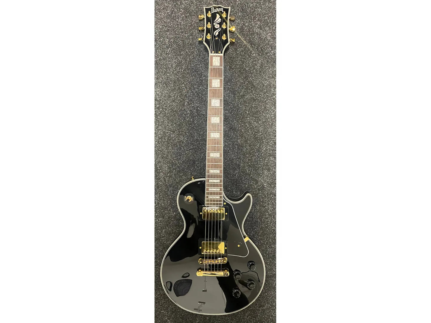 Burny RLC-60 Electric Guitar in Black