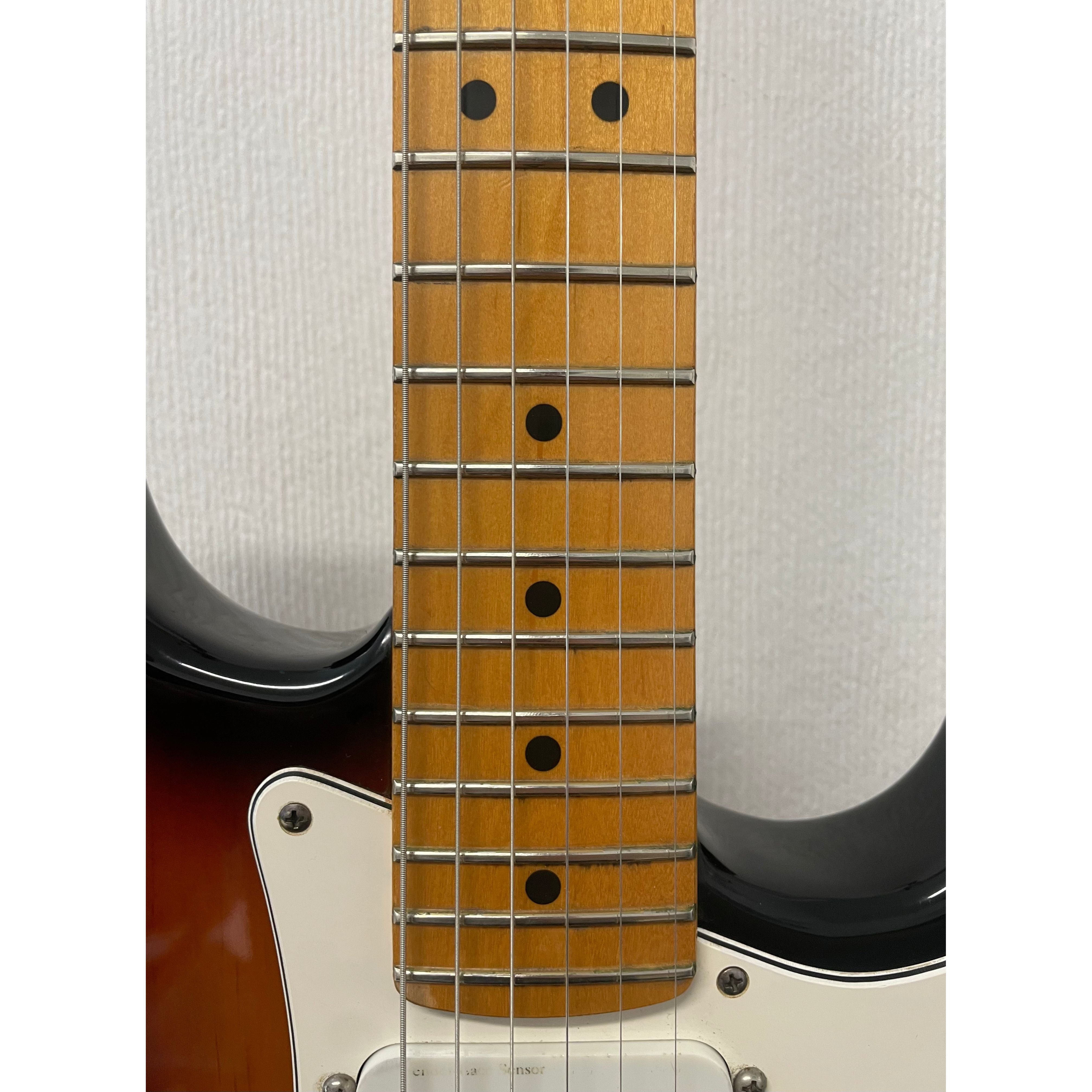 Fender USA Stratocaster 1989 in 3 Tone Sunburst with Fender Lace Sensor Pickups and Hardcase Pre-Owned