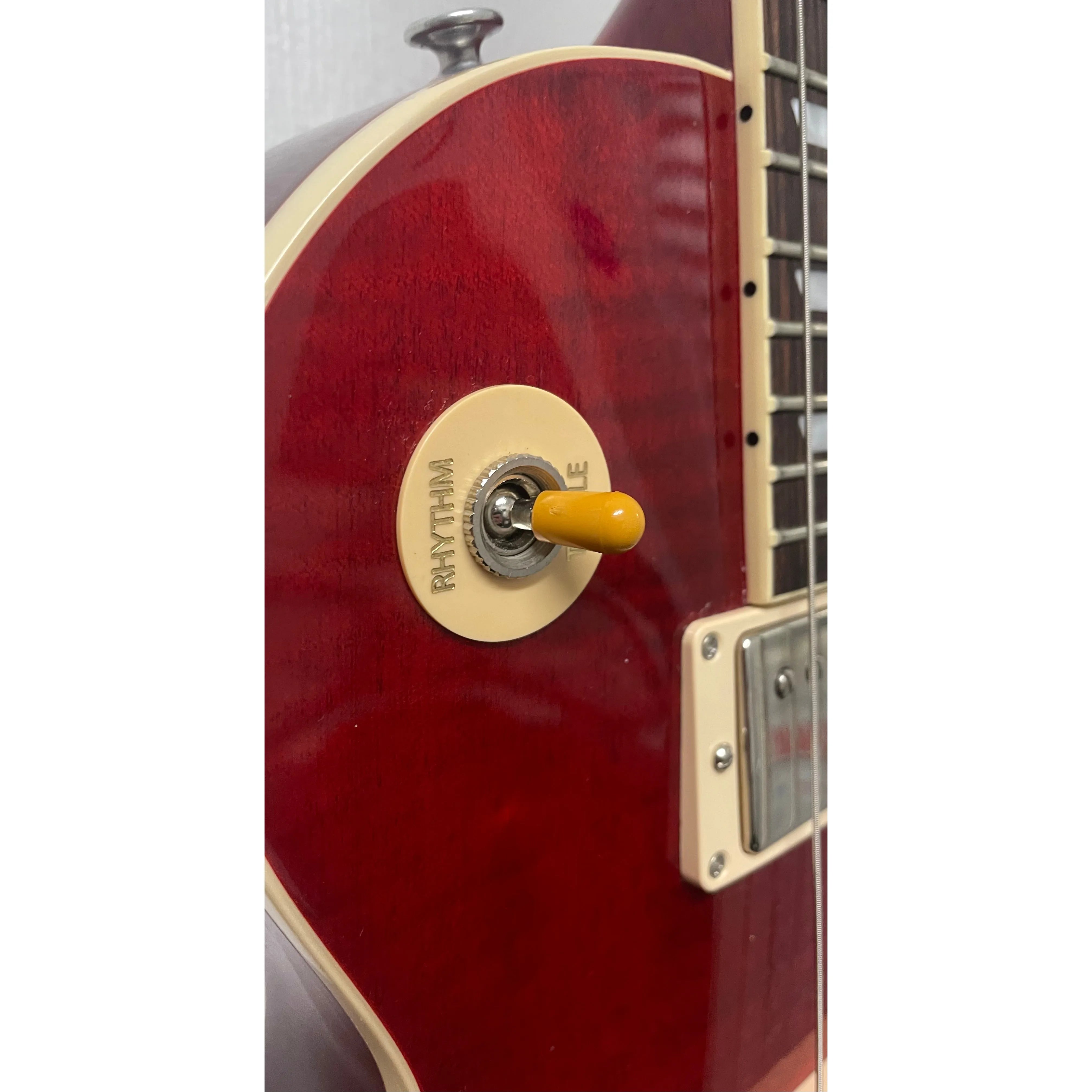 Gibson Les Paul Standard 50s Figured Top in Trans Cherry with Original Hardcase, Case Candy and Box