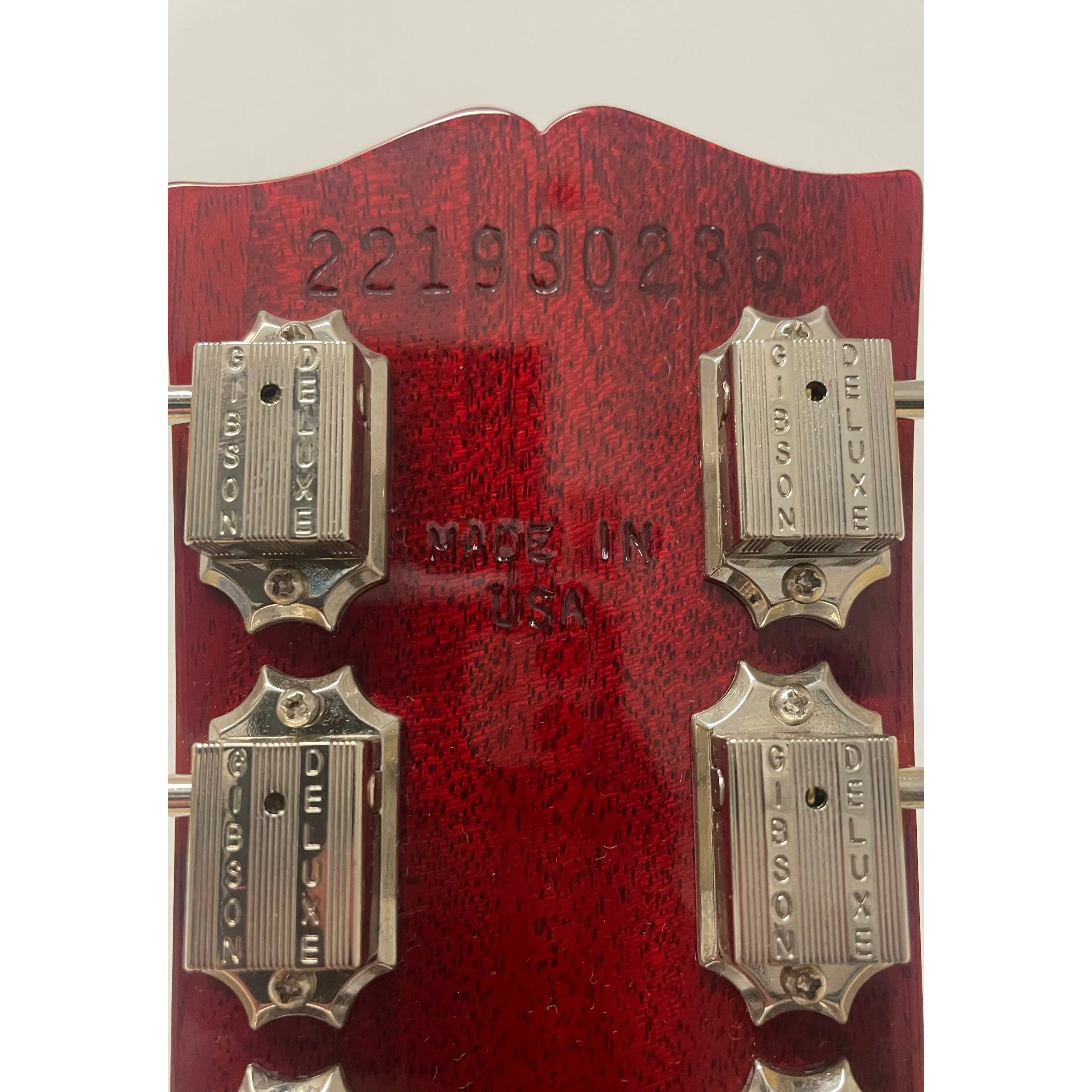 Gibson Les Paul Standard 50s Figured Top in Trans Cherry with Original Hardcase, Case Candy and Box