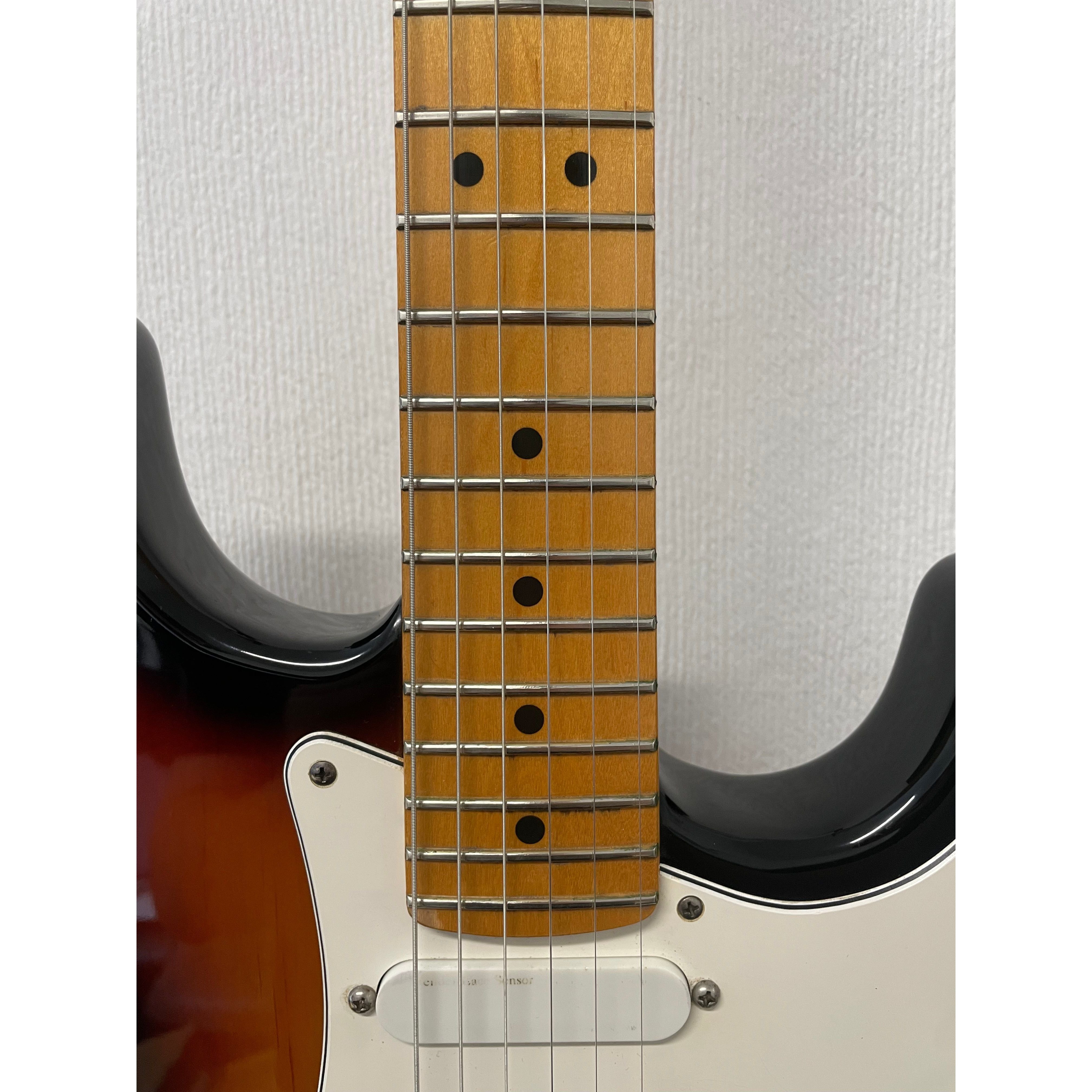 Fender USA Stratocaster 1989 in 3 Tone Sunburst with Fender Lace Sensor Pickups and Hardcase Pre-Owned