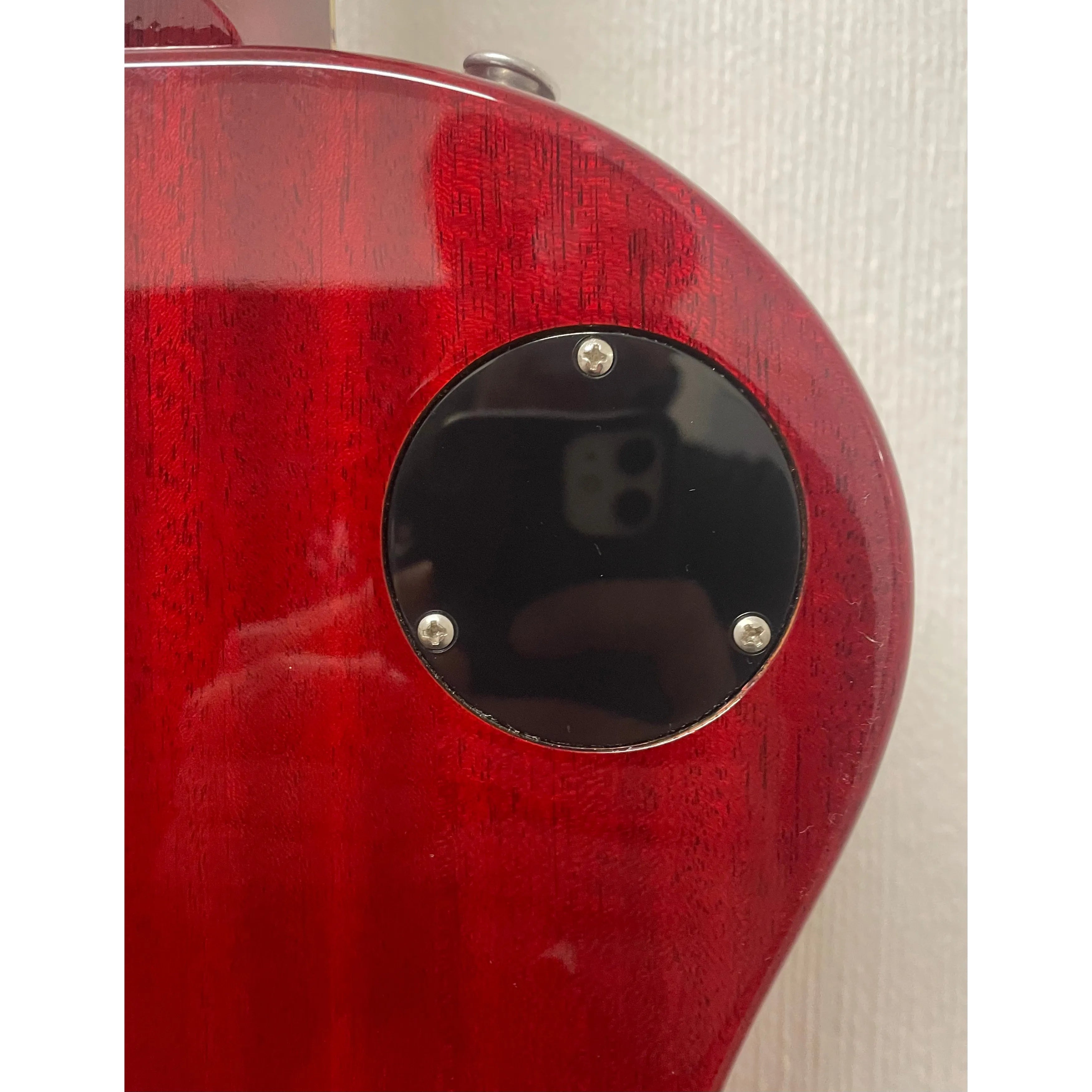 Gibson Les Paul Standard 50s Figured Top in Trans Cherry with Original Hardcase, Case Candy and Box