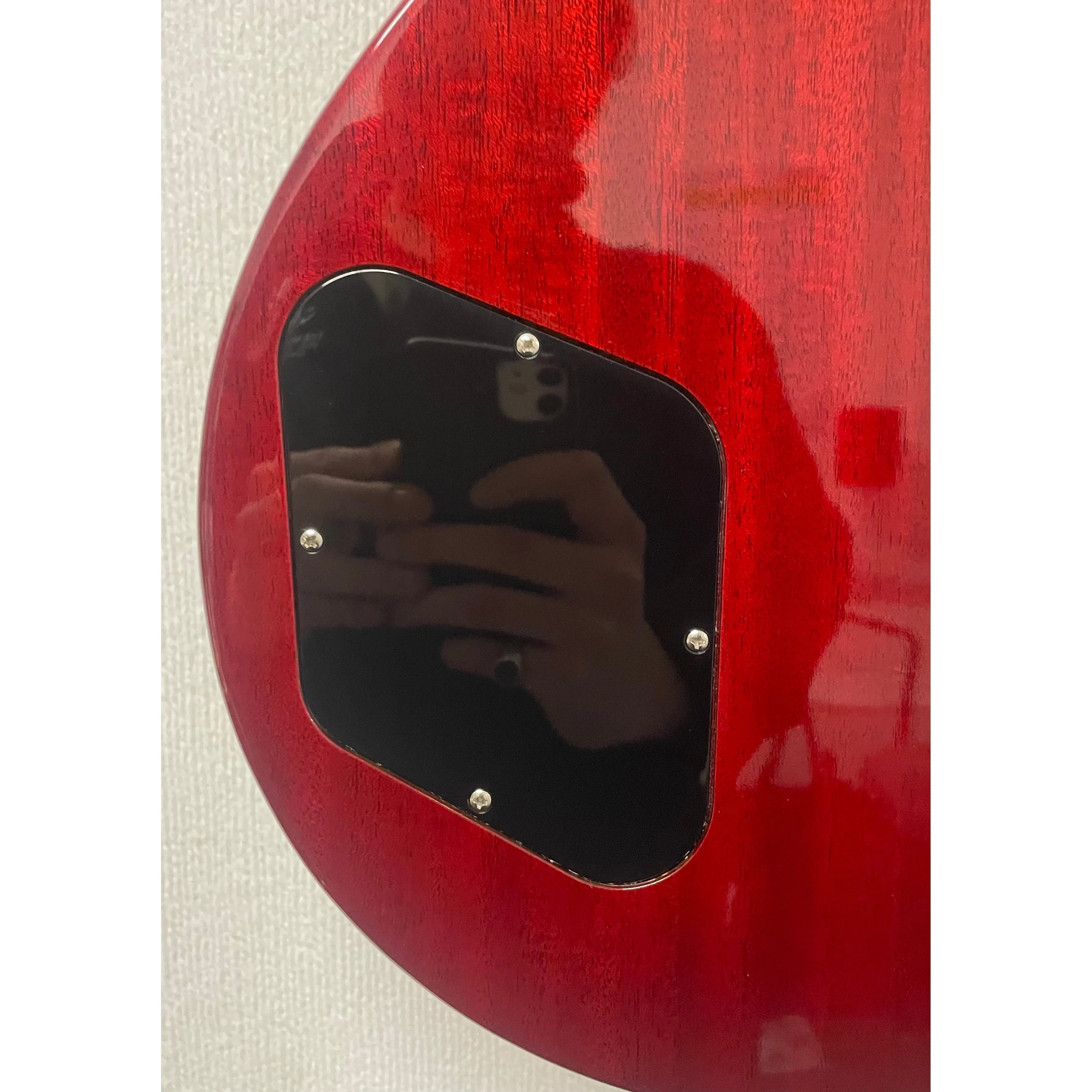 Gibson Les Paul Standard 50s Figured Top in Trans Cherry with Original Hardcase, Case Candy and Box