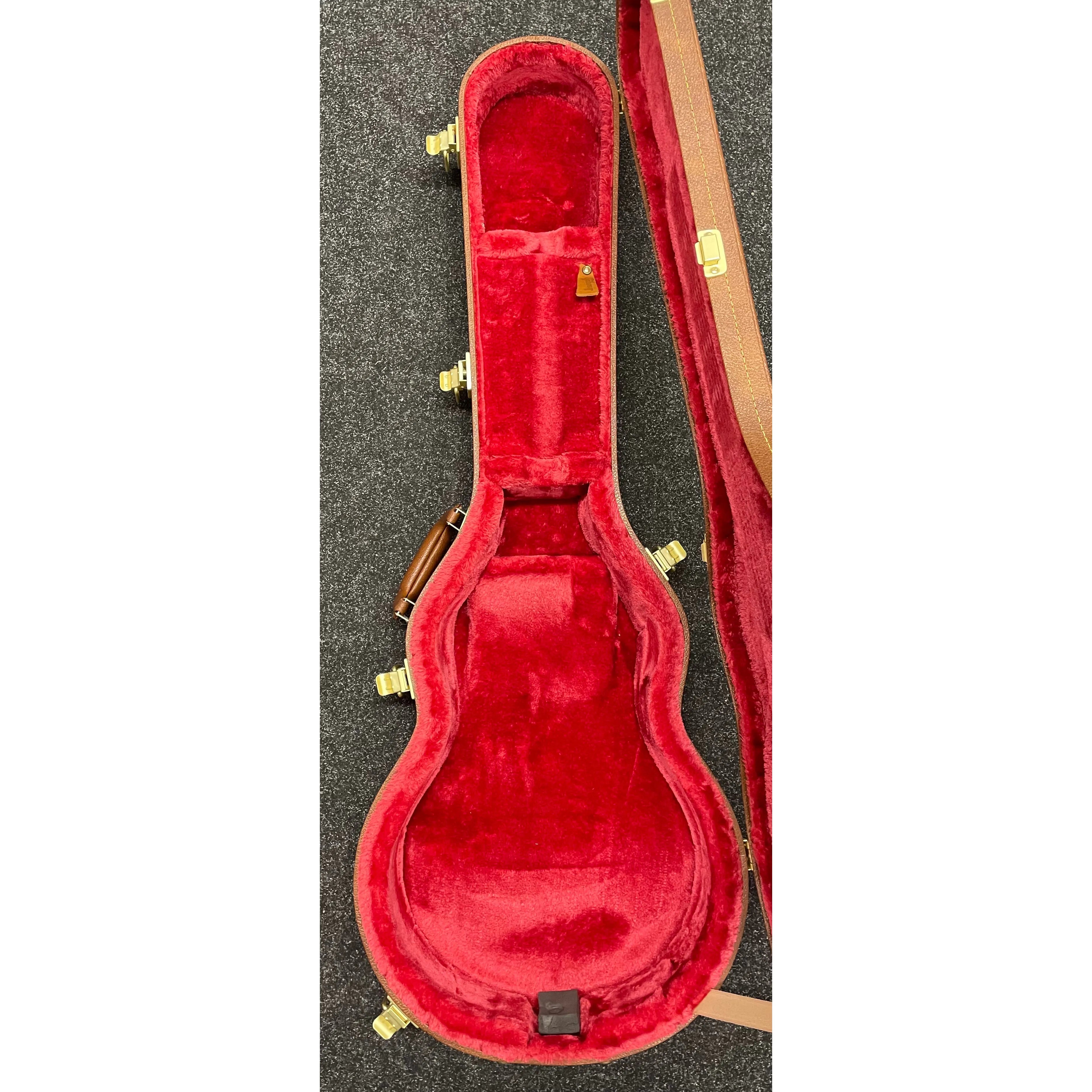 Gibson Les Paul Standard 50s Figured Top in Trans Cherry with Original Hardcase, Case Candy and Box