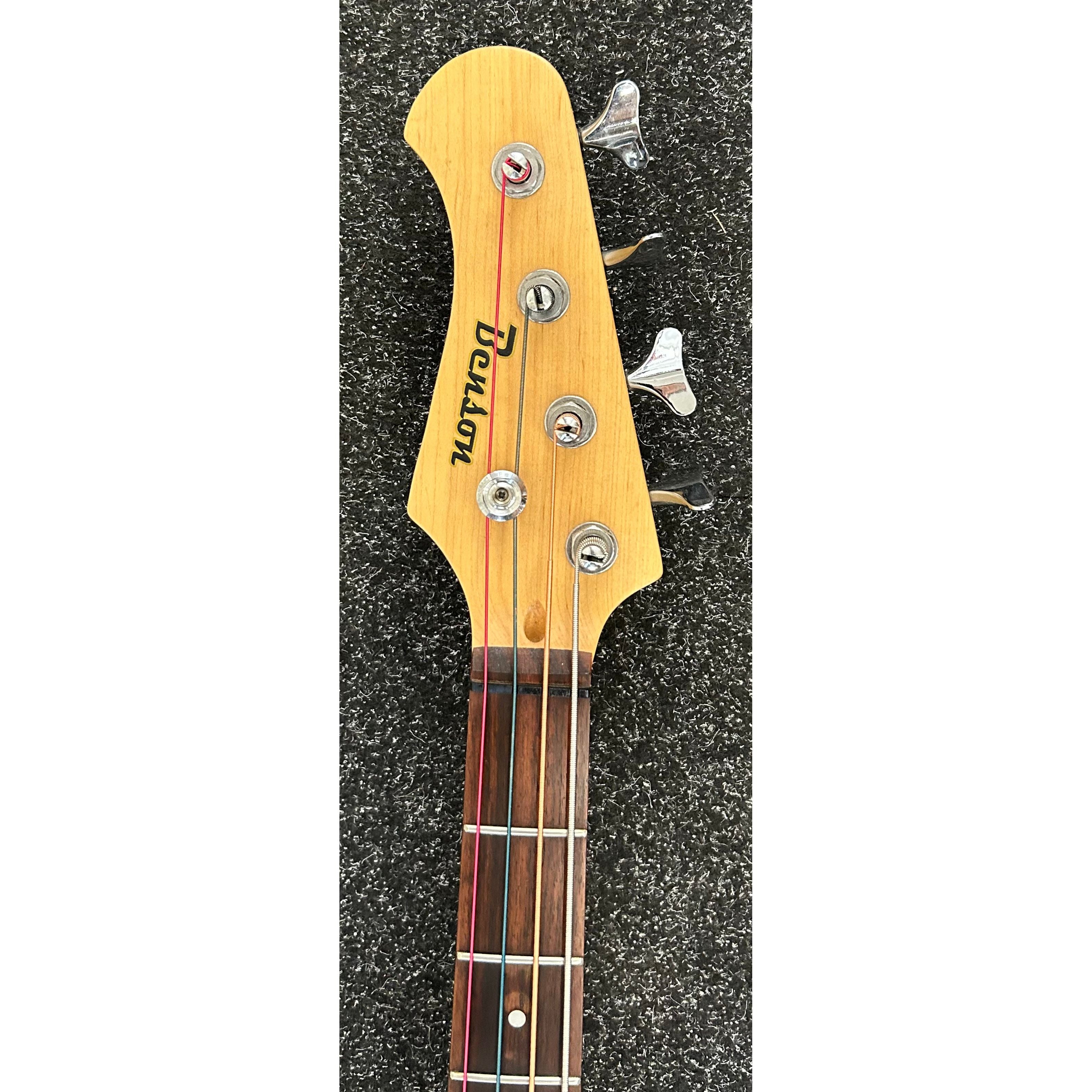 Benson J-Style Jazz Bass Guitar Left Handed in Burst Finish Pre-Owned