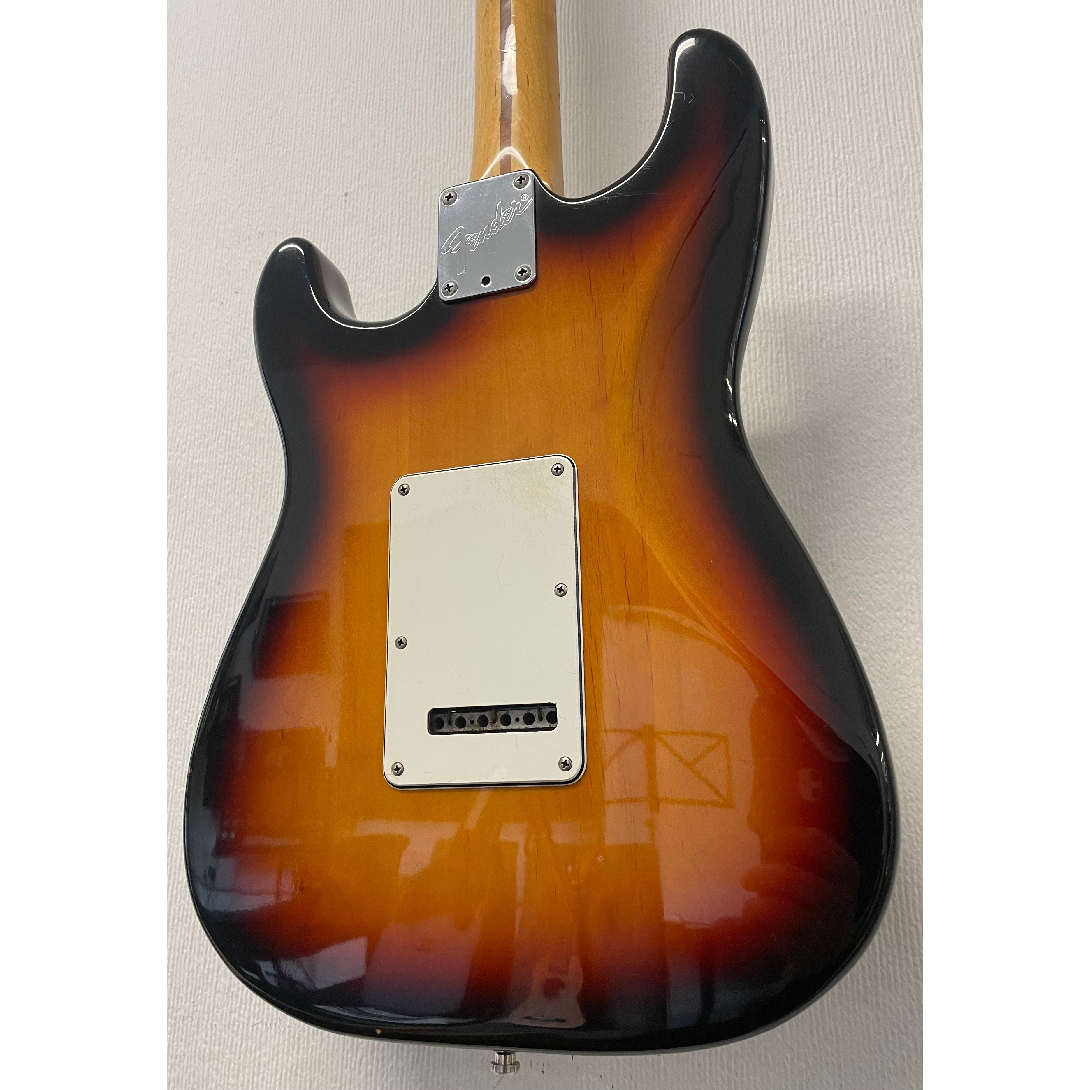 Fender USA Stratocaster 1989 in 3 Tone Sunburst with Fender Lace Sensor Pickups and Hardcase Pre-Owned
