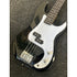 Gear4Music P-Style Precision Bass Guitar in Gloss Black Pre-Owned