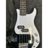 Gear4Music P-Style Precision Bass Guitar in Gloss Black Pre-Owned