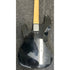 Gear4Music P-Style Precision Bass Guitar in Gloss Black Pre-Owned