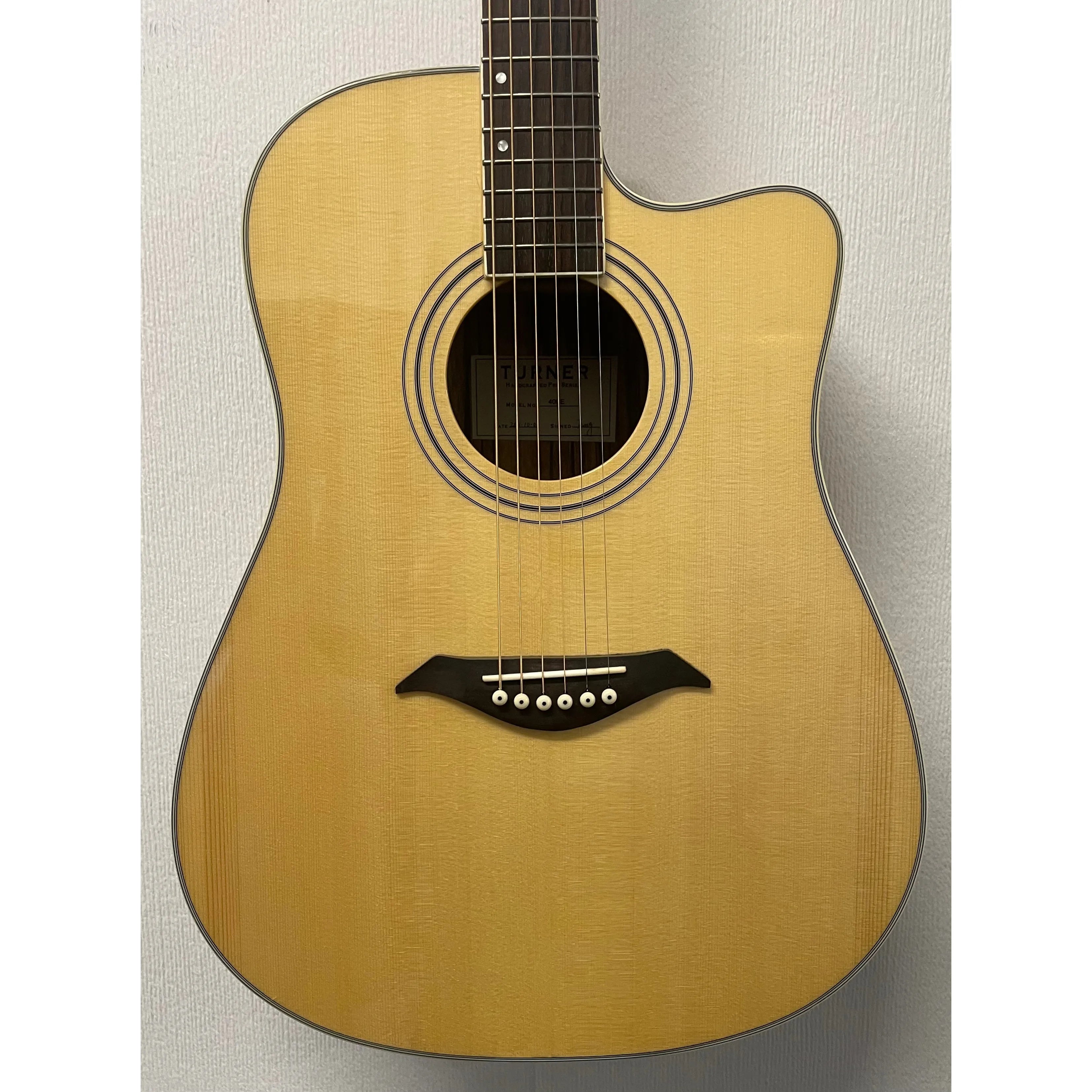 Turner Dreadnought 40CE Electro Acoustic Guitar