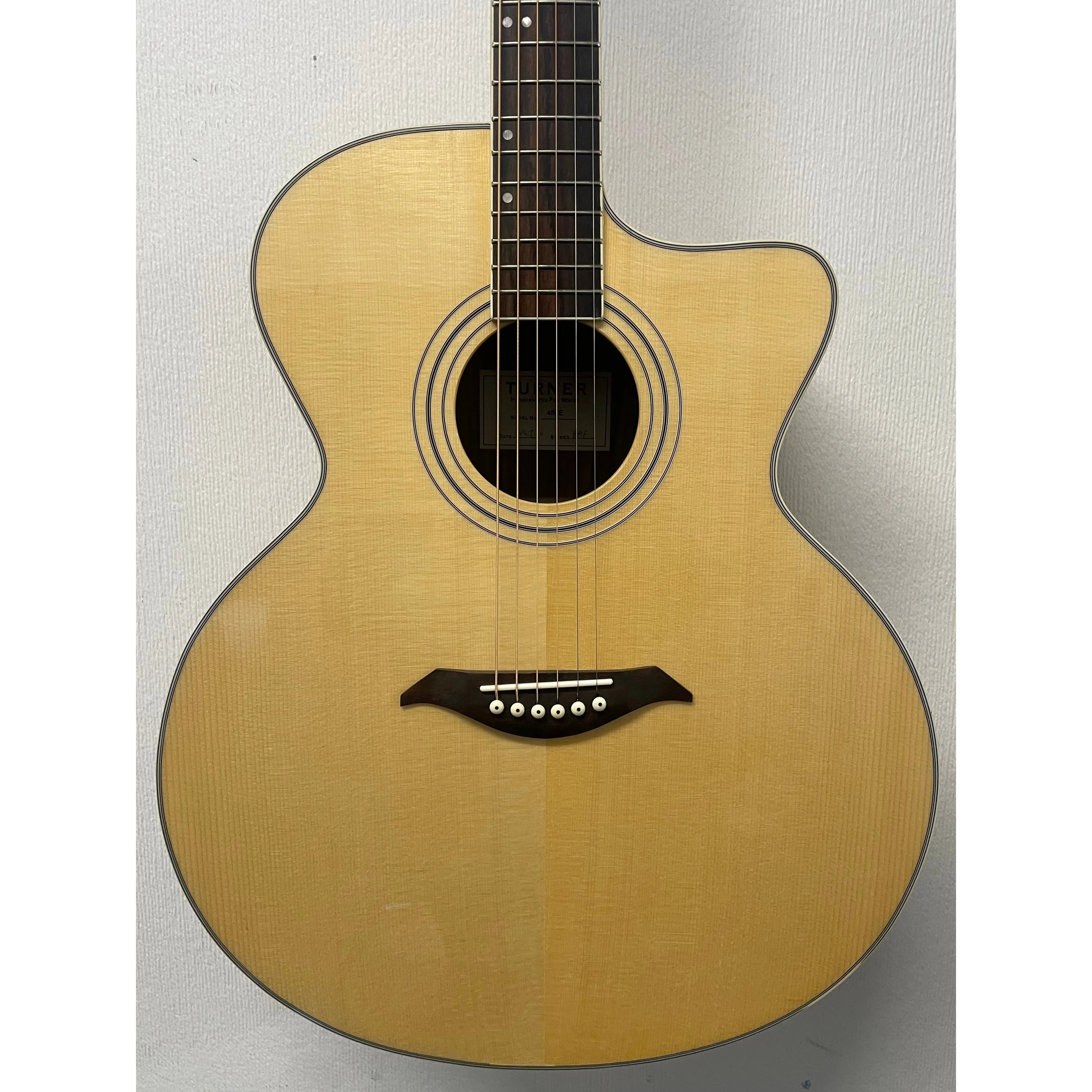 Turner Jumbo 45CE Electro Acoustic Guitar