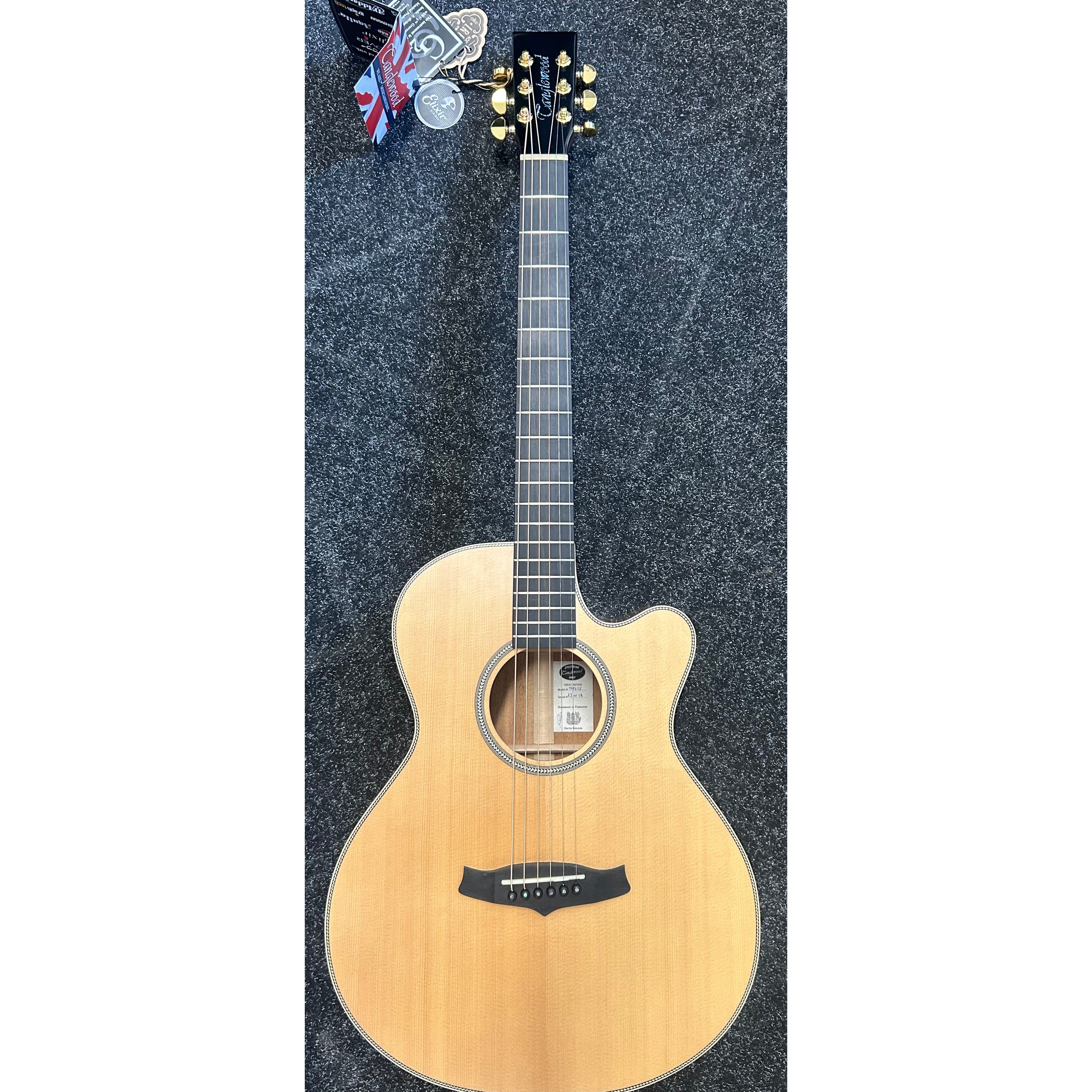 Tanglewood TGB4CE Great Britain 'Super Folk Cutaway' Electro Acoustic Guitar
