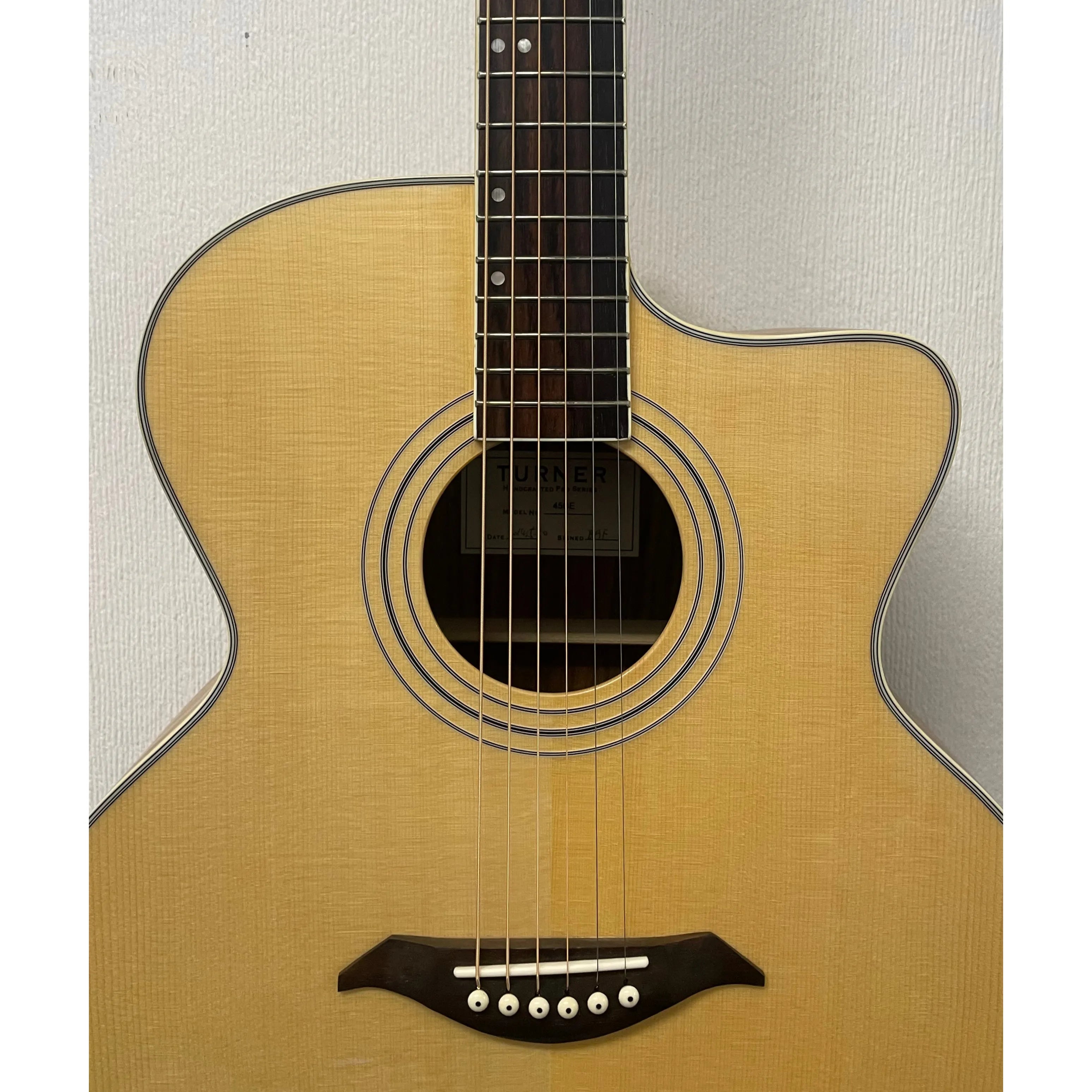 Turner Jumbo 45CE Electro Acoustic Guitar