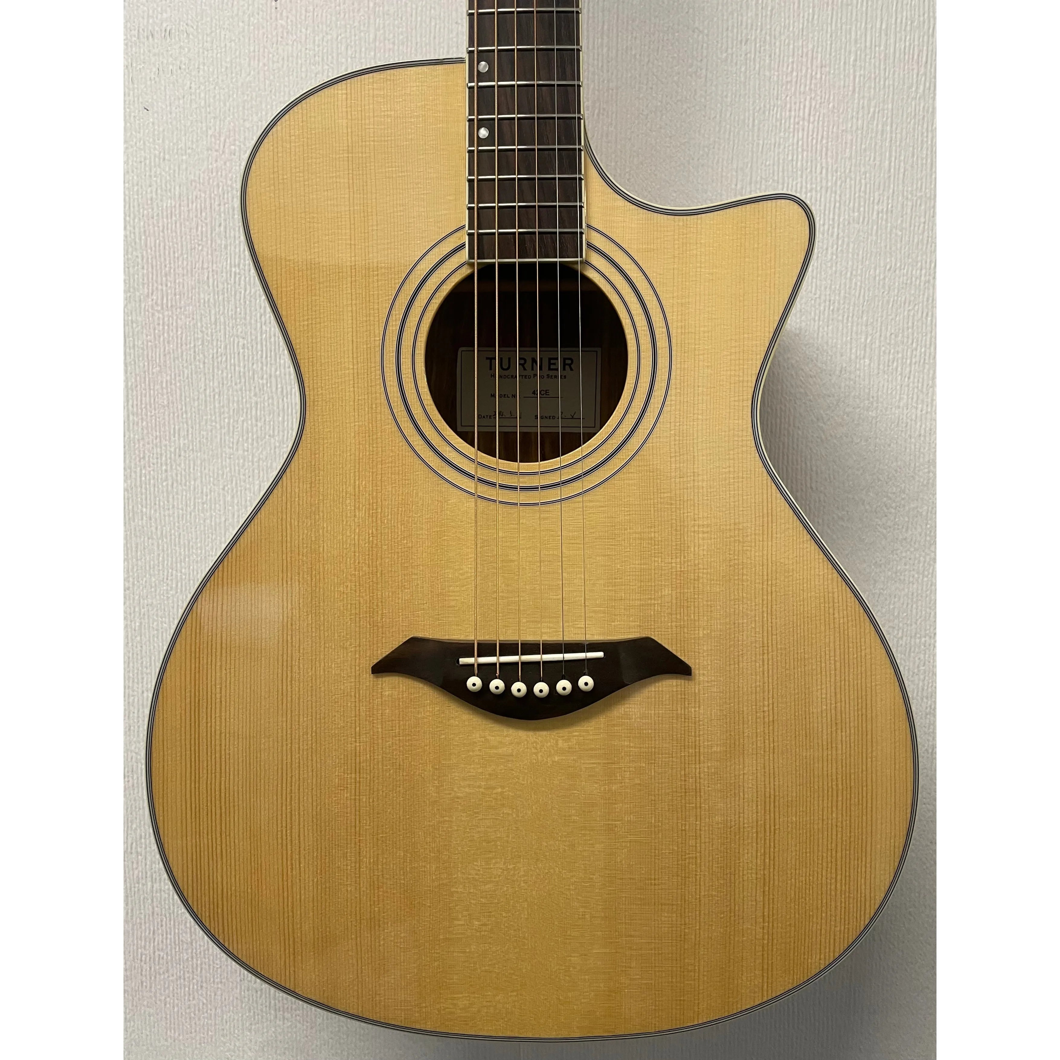 Turner Grand Concert 42CE Electro Acoustic Guitar