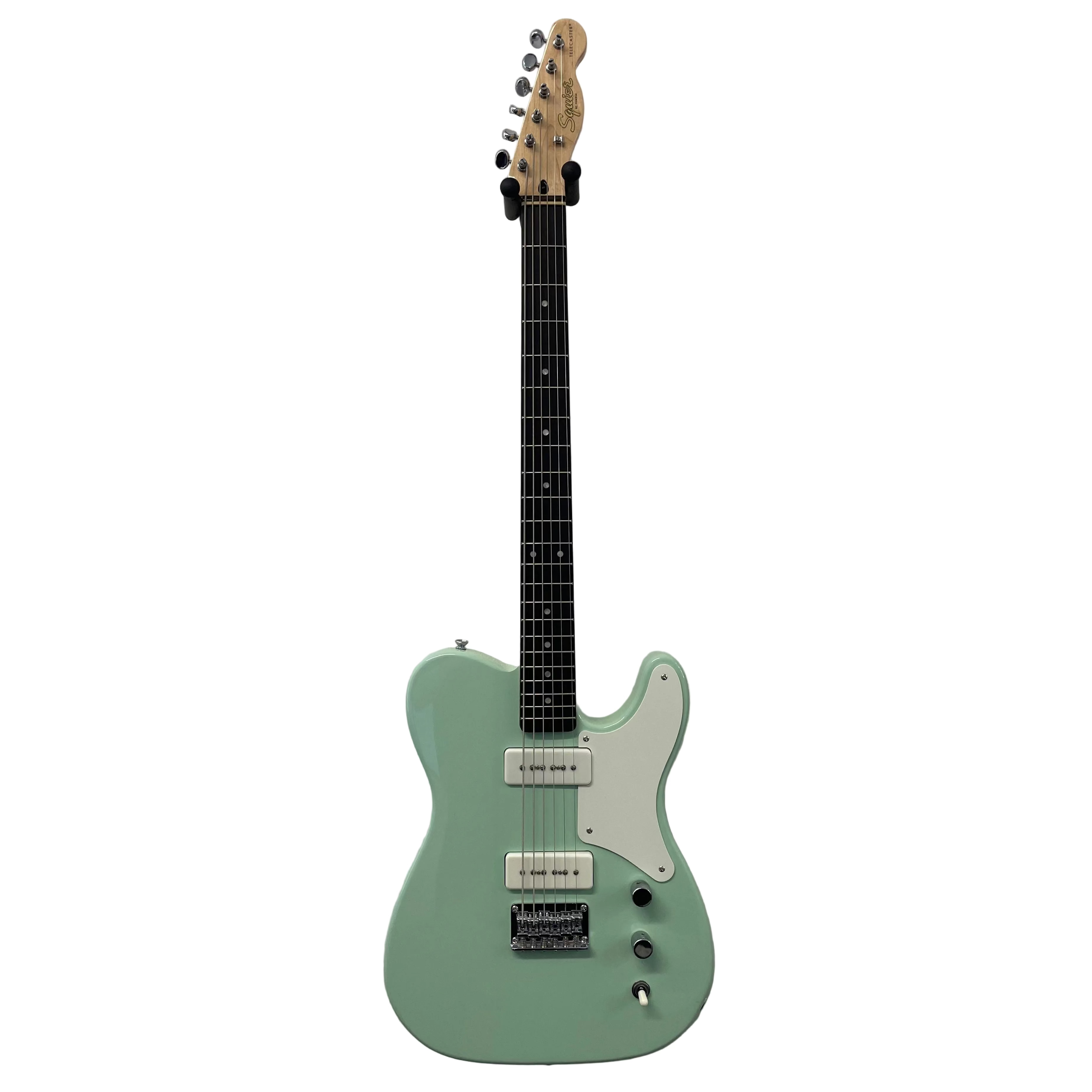 Squier Paranormal Series Baritone Cabronita Telecaster Electric Guitar in Surf Green Pre-Owned