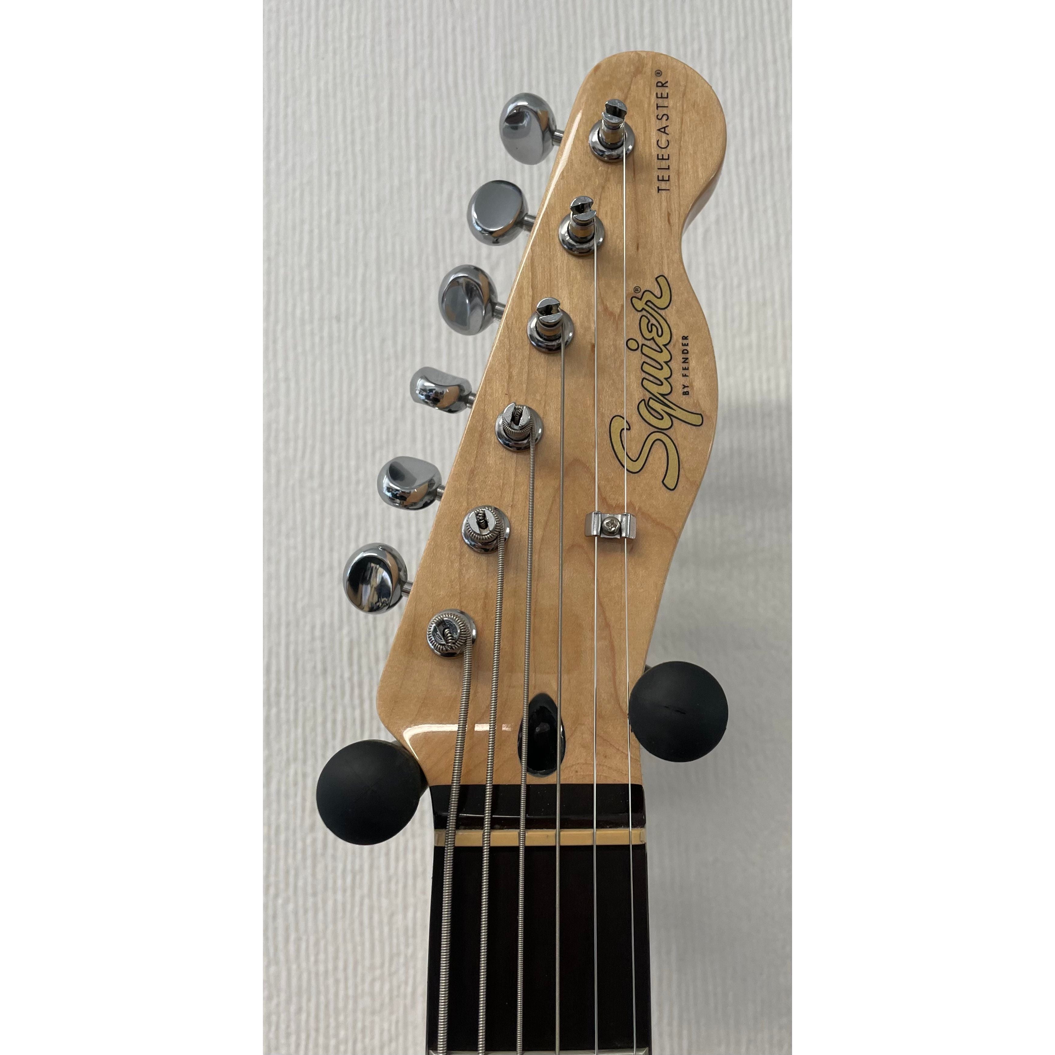 Squier Paranormal Series Baritone Cabronita Telecaster Electric Guitar in Surf Green Pre-Owned